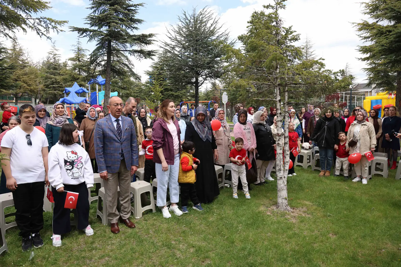 DOSD Meram'da 23 Nisan coşkusu: Özel çocuklar sahneye damga vurdu