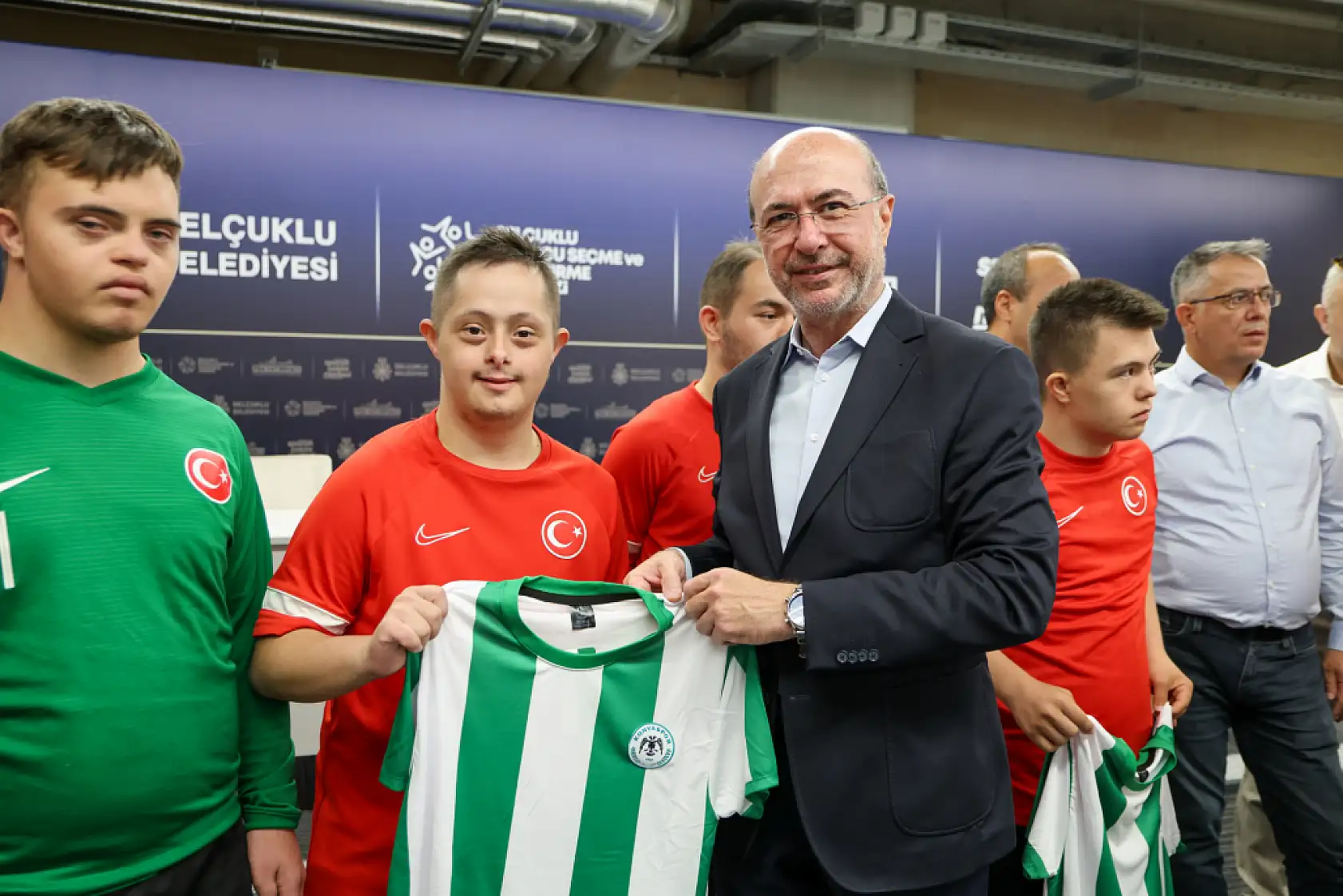 Konya Dünya Şampiyonası öncesi milli takımı ağırladı