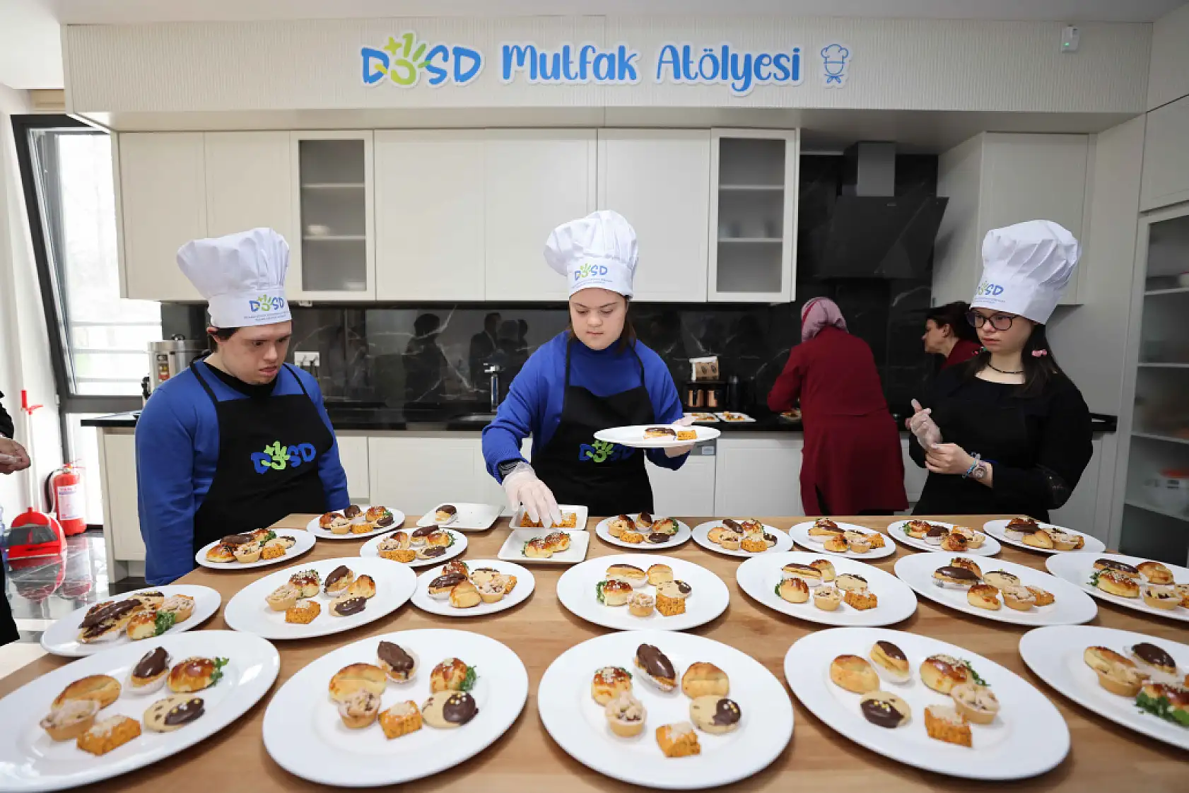 DOSD Meram'da ilk mezuniyet heyecanı yaşandı