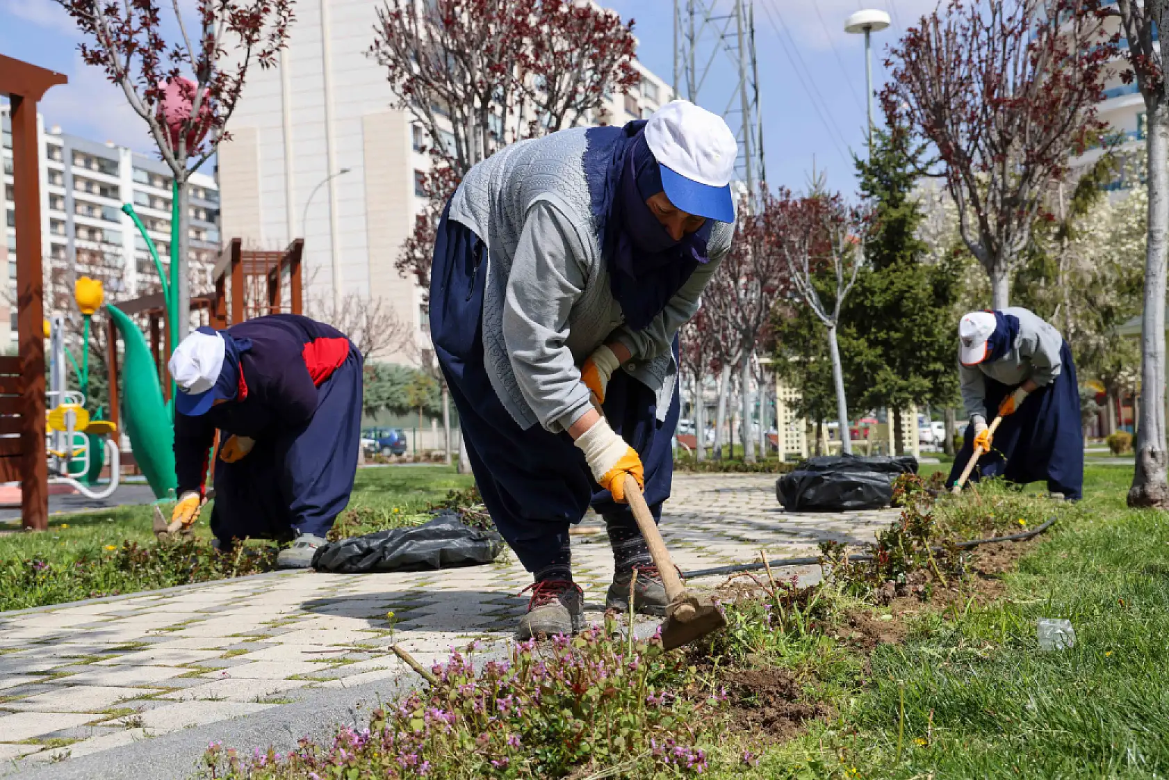 Konya'da ailelerin uğrak noktaları yenilendi