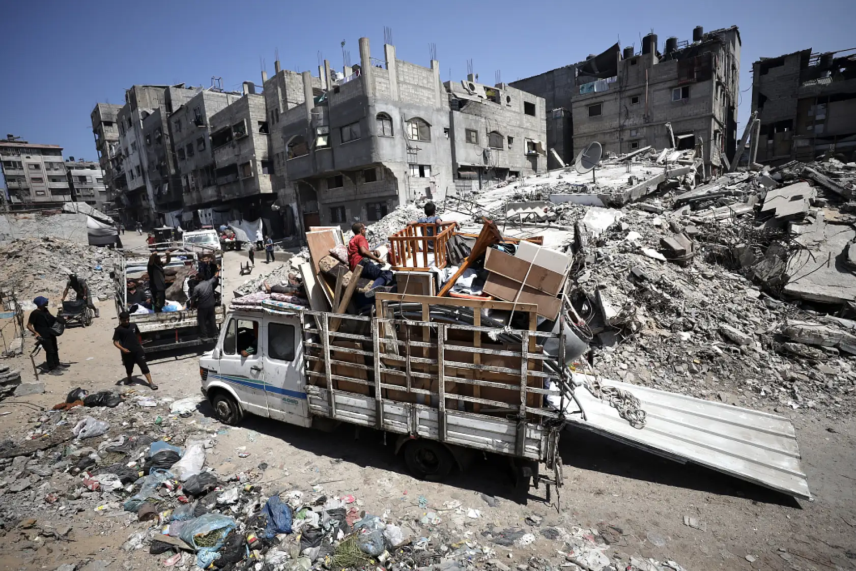 Filistinliler güvenli bölgelere göç ediyor