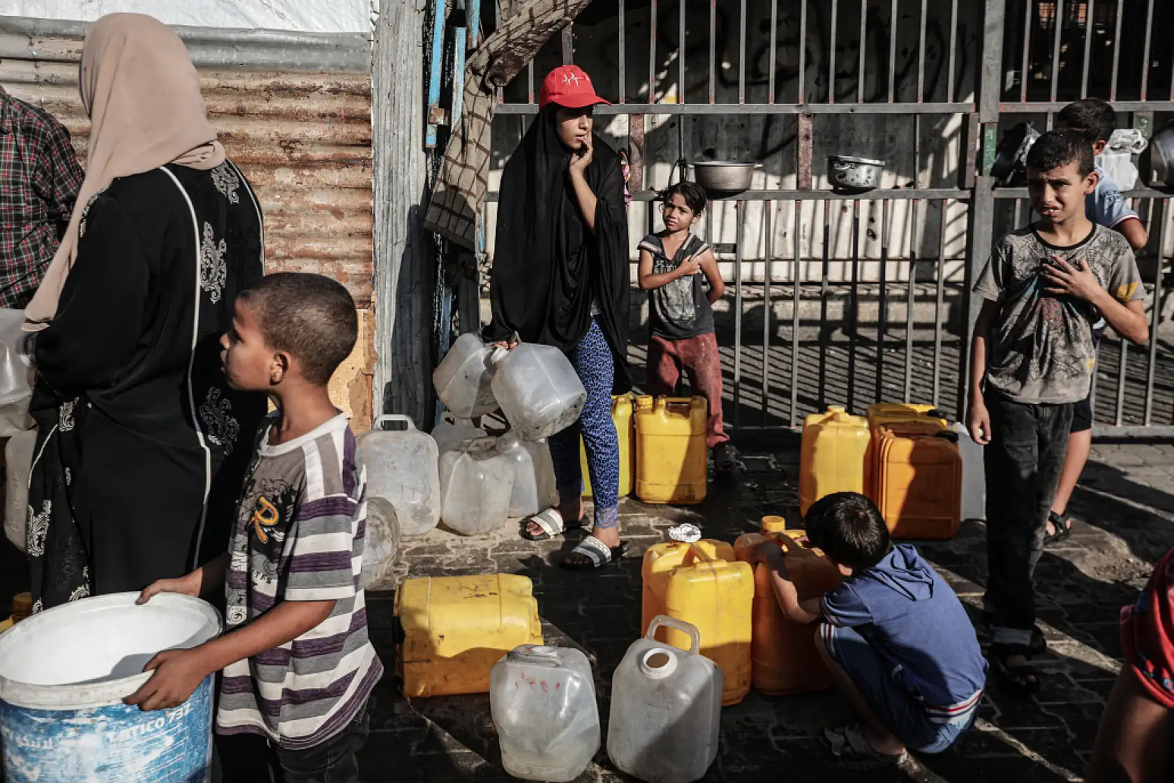 Gazze halkı suya muhtaç: Kriz derinleşiyor