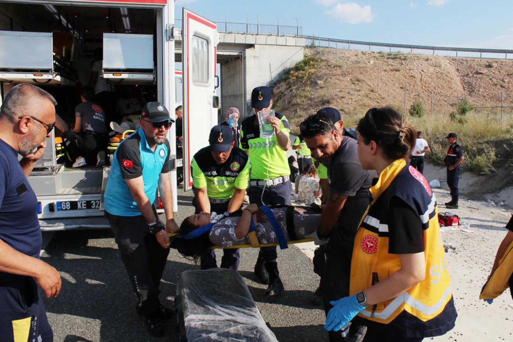 Aksaray'daki feci otobüs kazasında yeni gelişme: Yaralılar Konya'ya sevk edildi