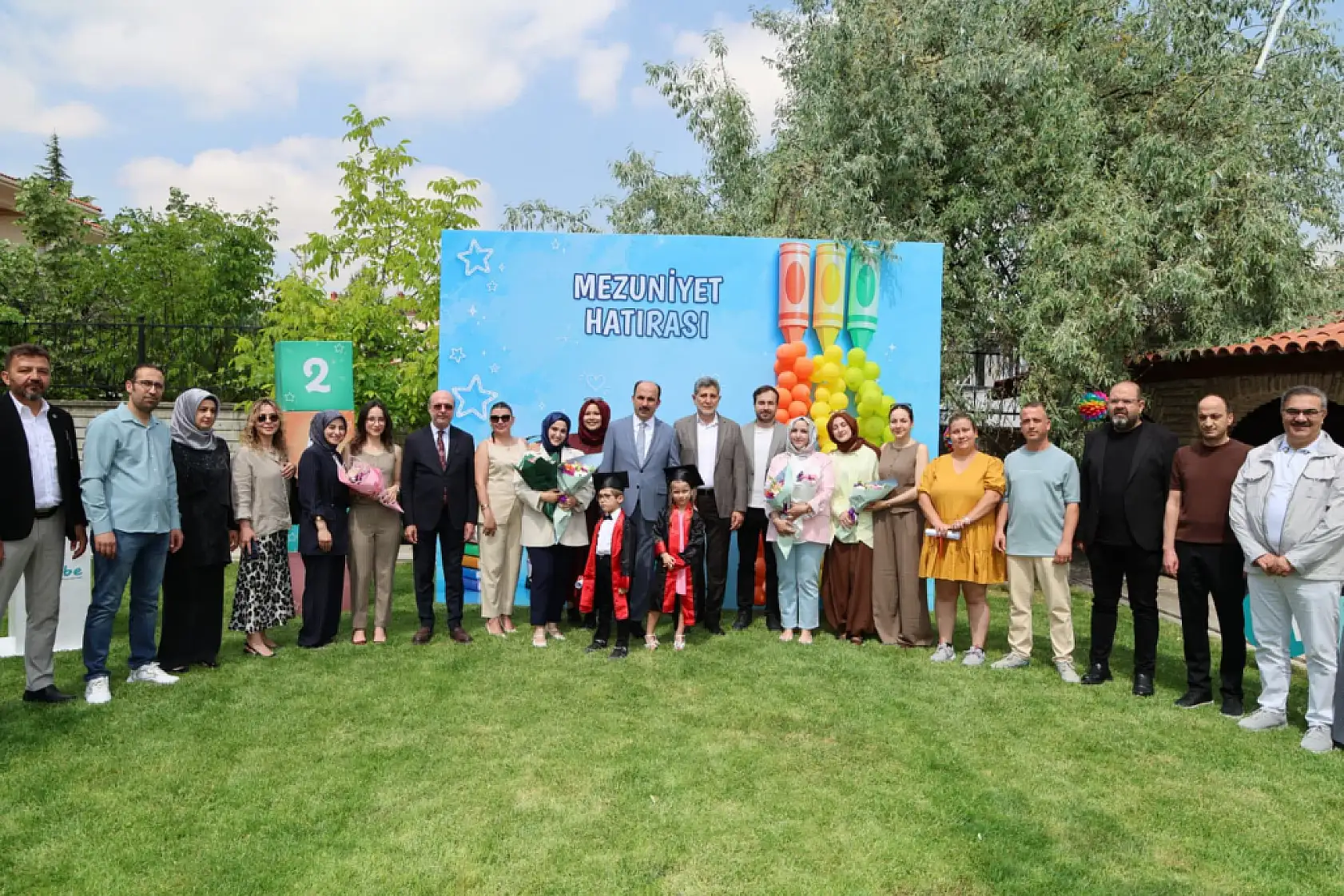 Konya'dan sevindiren tablo: 3 çocuk daha otizm raporuna veda etti
