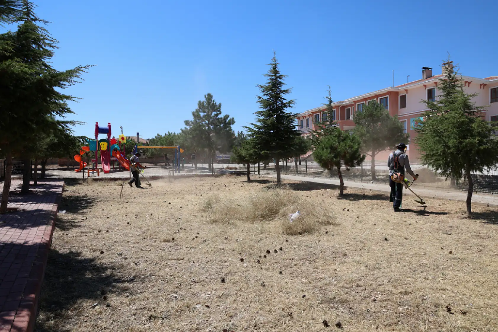 Konya'da okullar açılmadan harekete geçildi