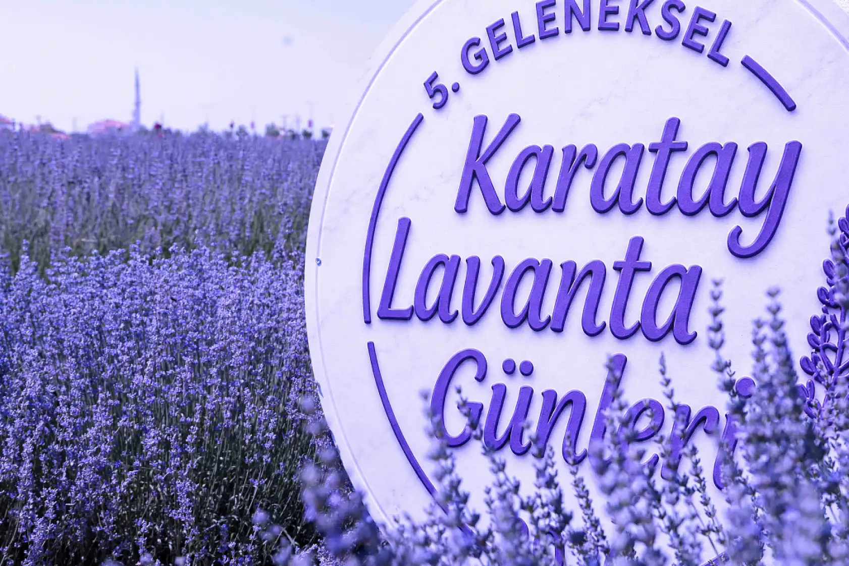 Konya'nın mor denizine akın ettiler! Rekor katılımla tamamlandı