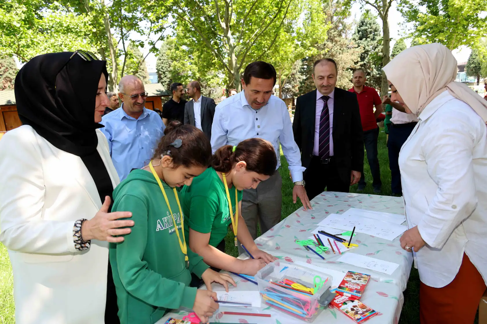 Konya'da çocuklar doğayla öğrendi: Üreterek mezun oldu