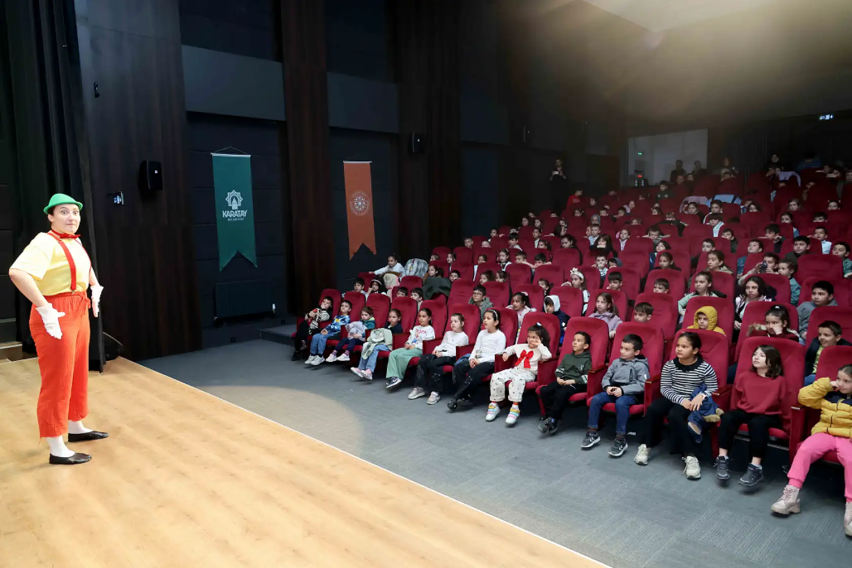 Konya'da minikler için sanat zamanı