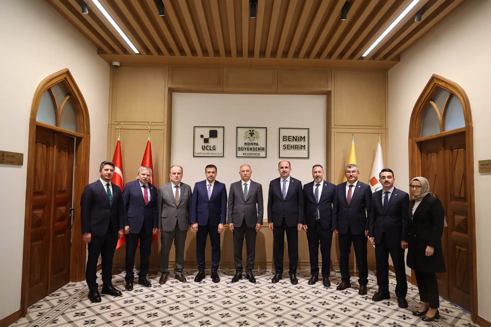 Efkan Ala'dan Konya Büyükşehir'e ziyaret: 'Çalışmaları yakından takip ediyoruz'