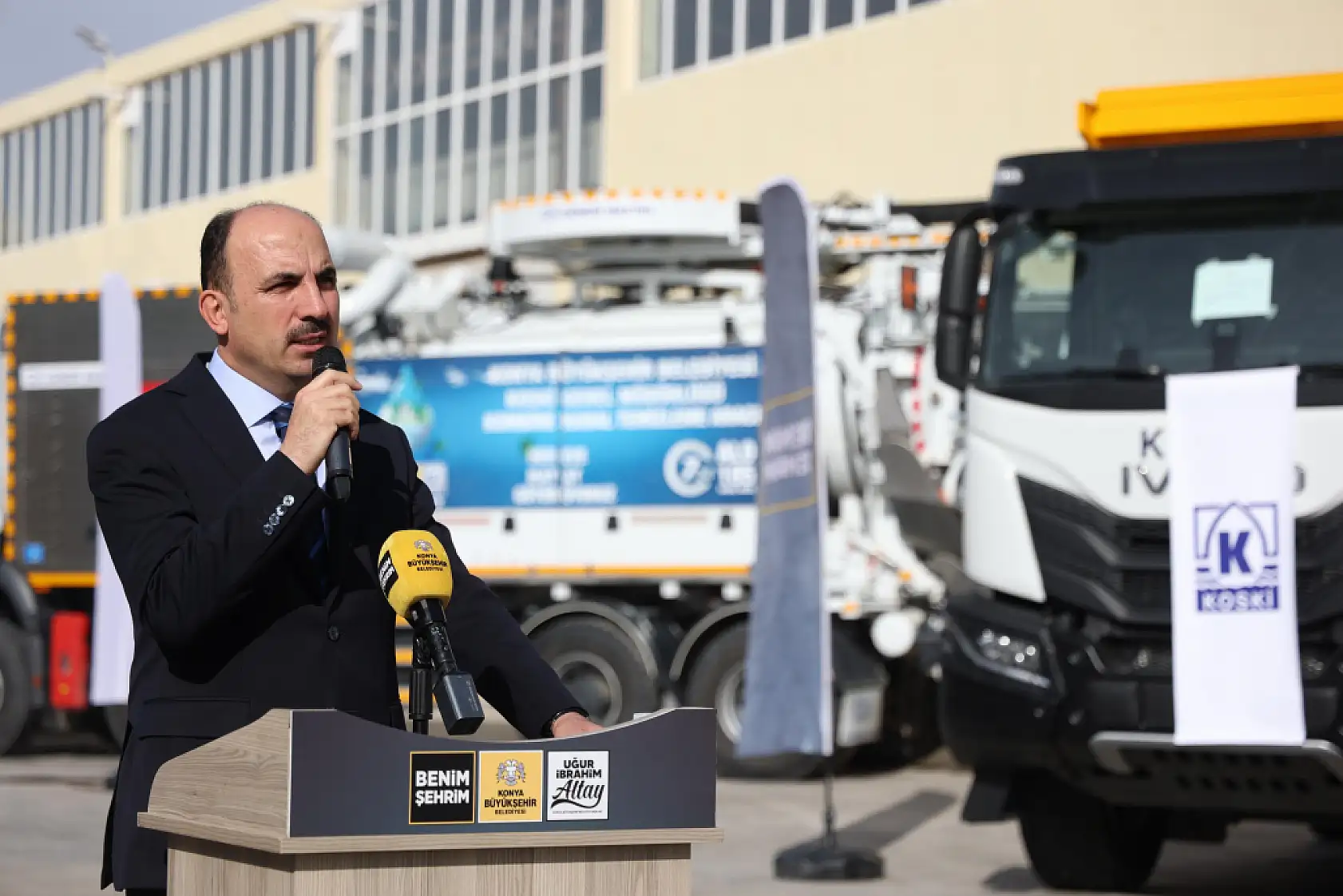 KOSKİ'nin gücü artıyor: Konya'da su ve altyapı hizmetleri yeni araçlarla güçlendi