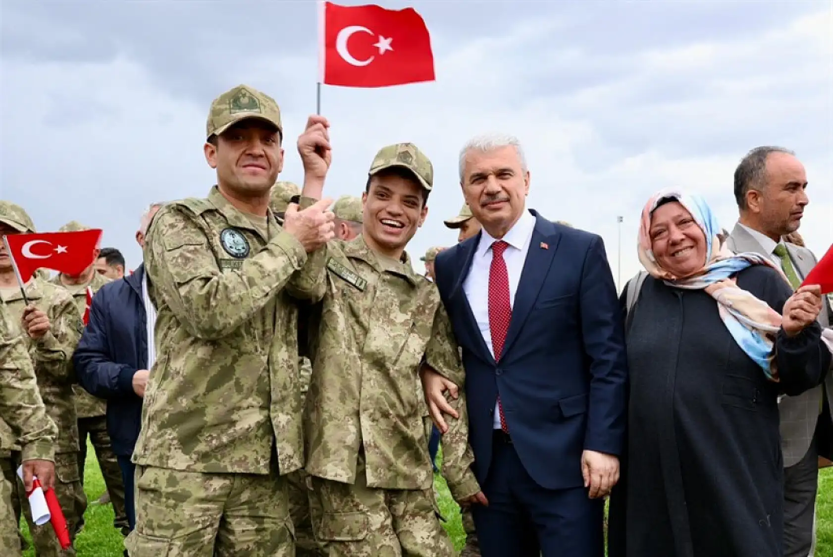 Konya temsili askerlik gururu yaşadı: 35 özel birey yemin etti