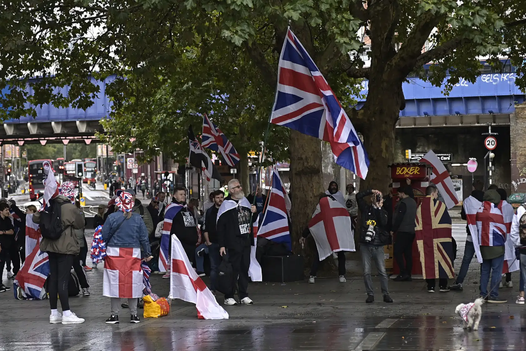Irkçılığa karşı geniş katılımlı protesto