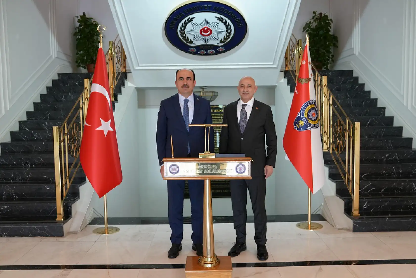 Konya protokolü başkentte temas trafiğinde