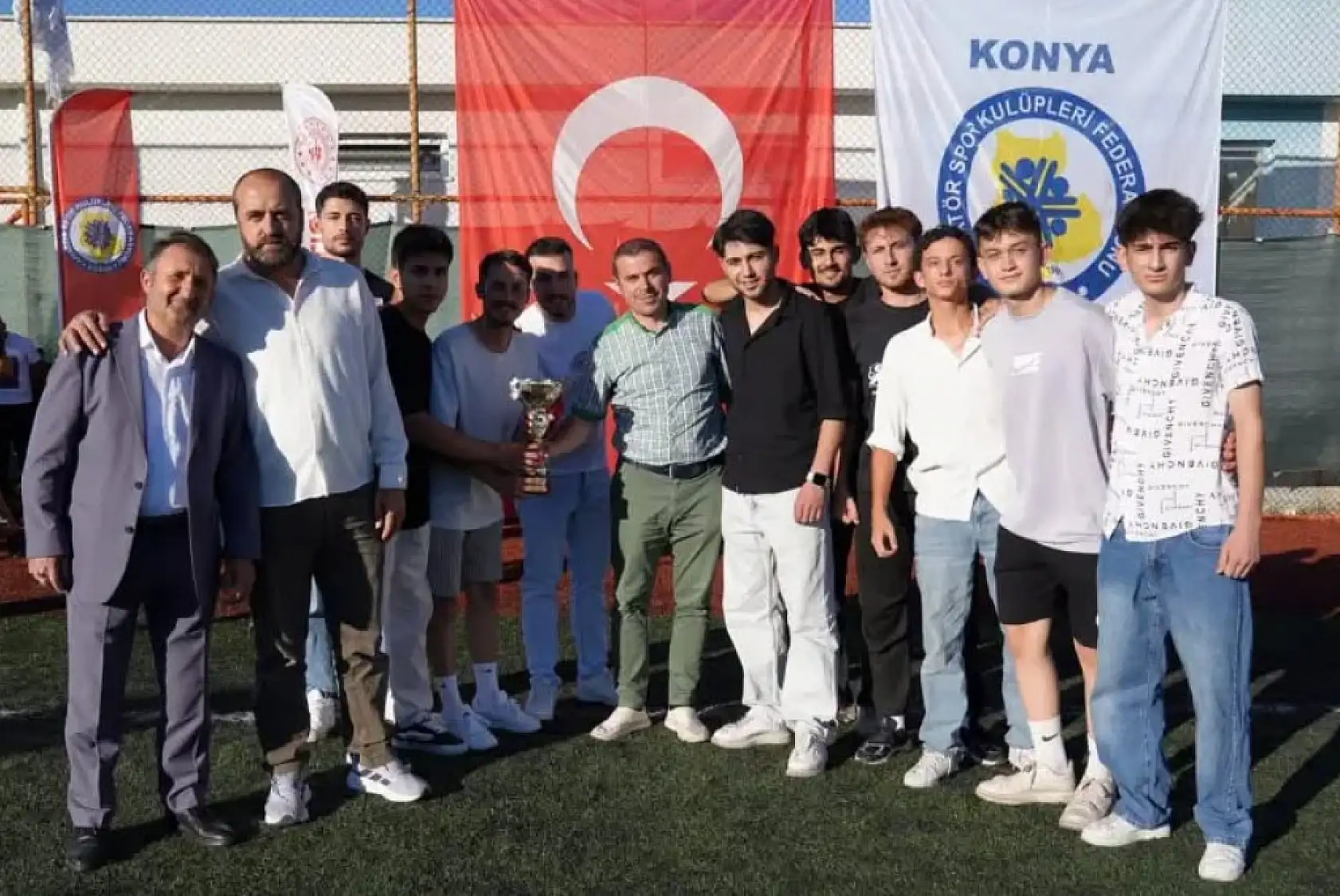 Konya'da U11, U12 ve U13 futbol ligleri şenlik havasında sona erdi: 145 Takım, 528 Maç, 3 Şampiyon