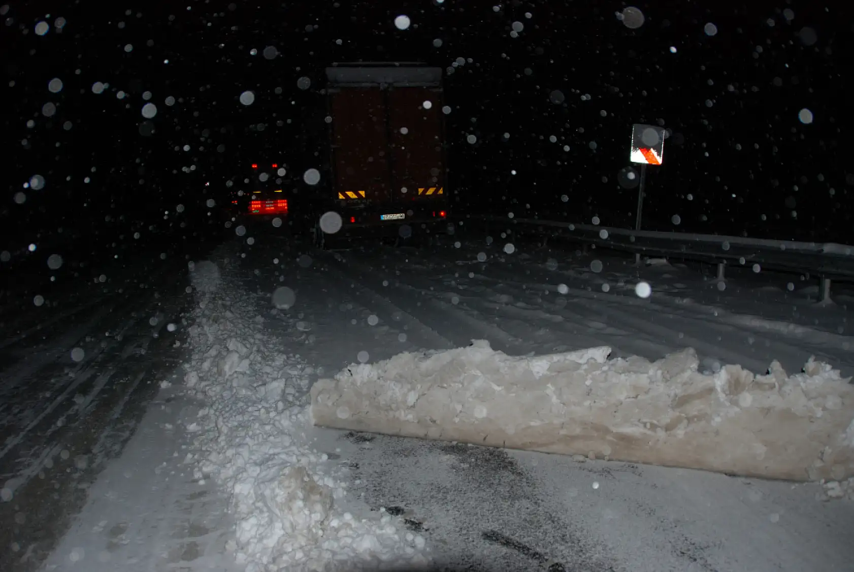 Konya bağlantısında beyaz mesai: Ekipler teyakkuzda
