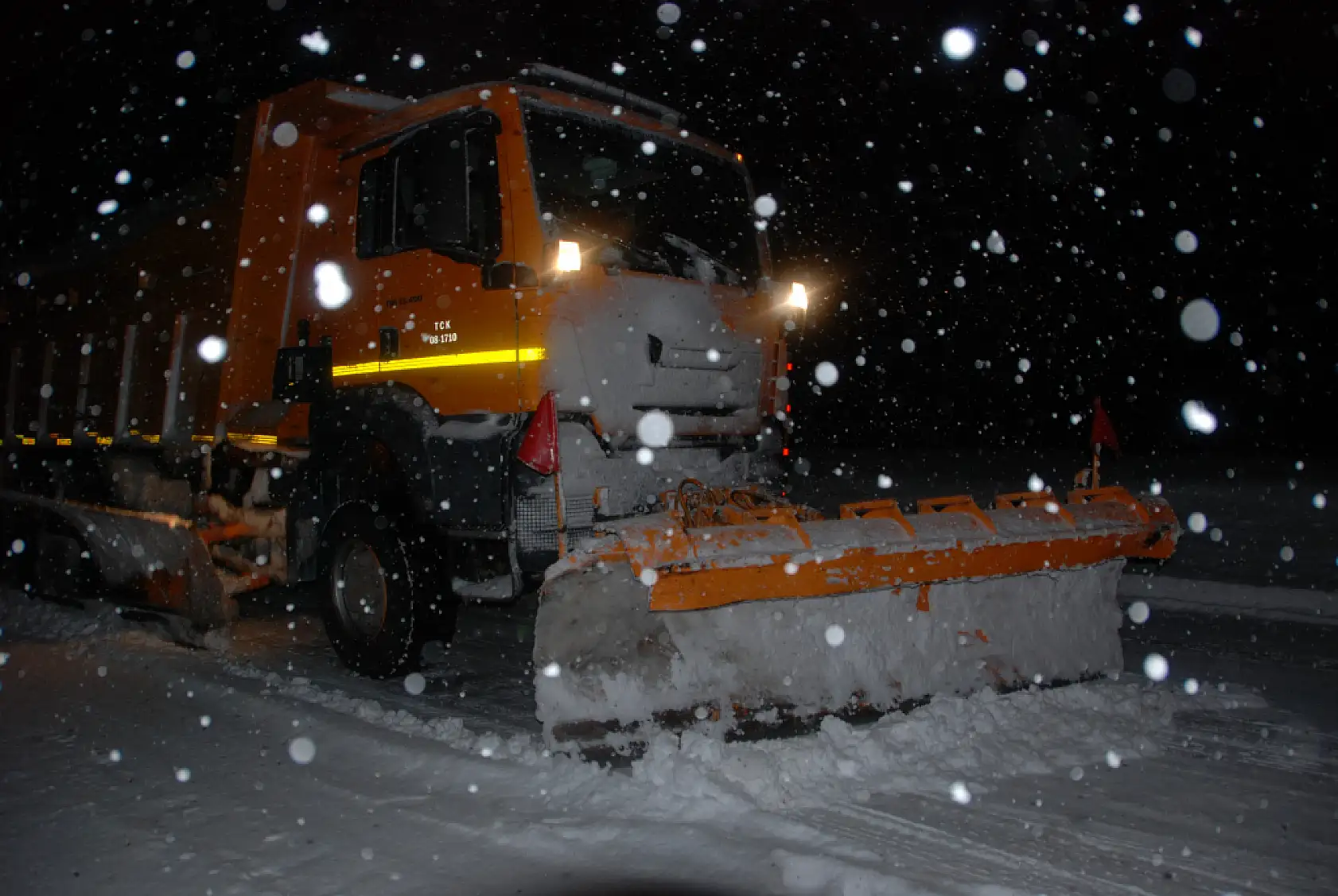 Konya bağlantısında beyaz mesai: Ekipler teyakkuzda