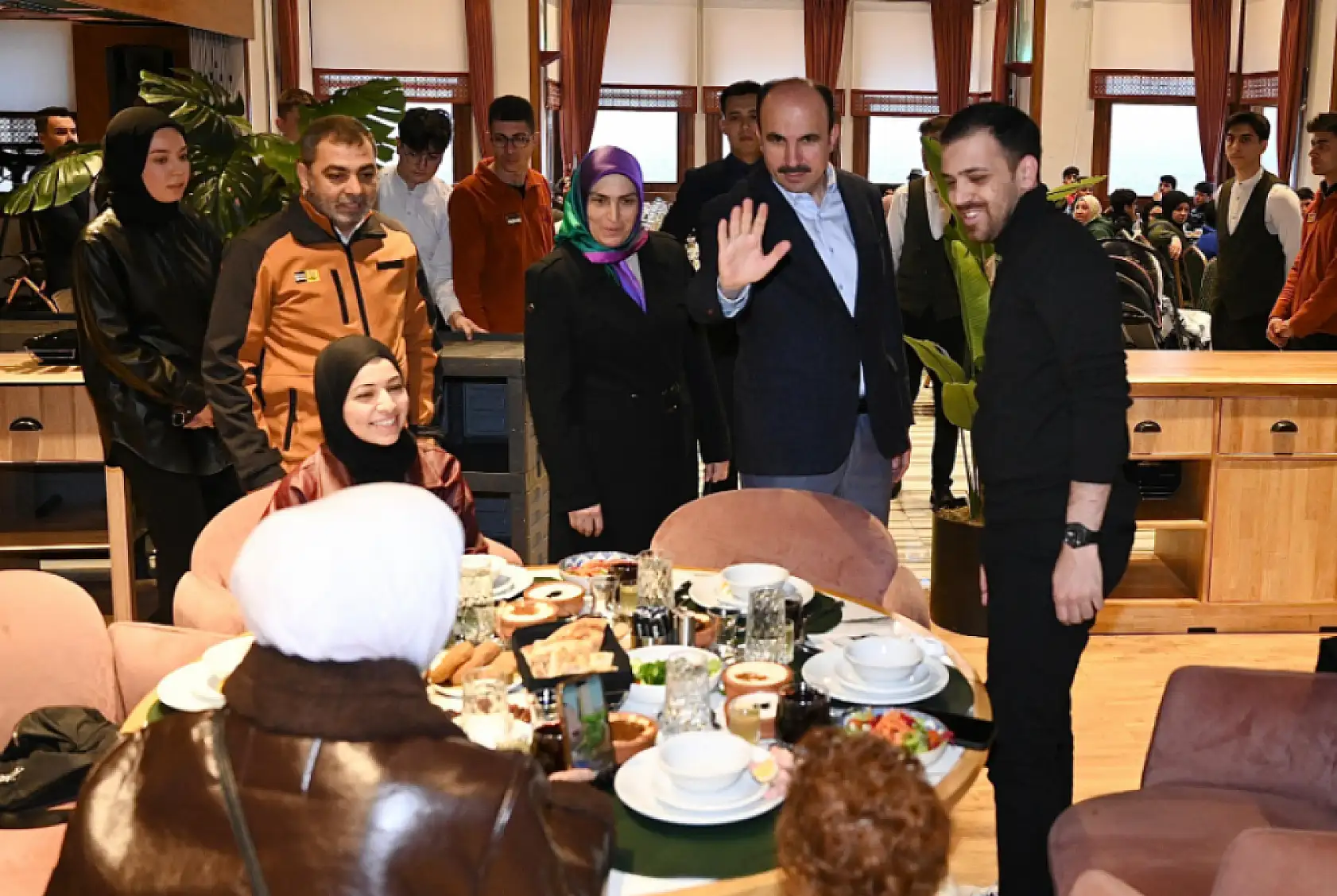 Akyokuş'ta dayanışma sofrası: Gazzeli aileler ve Konya bir arada