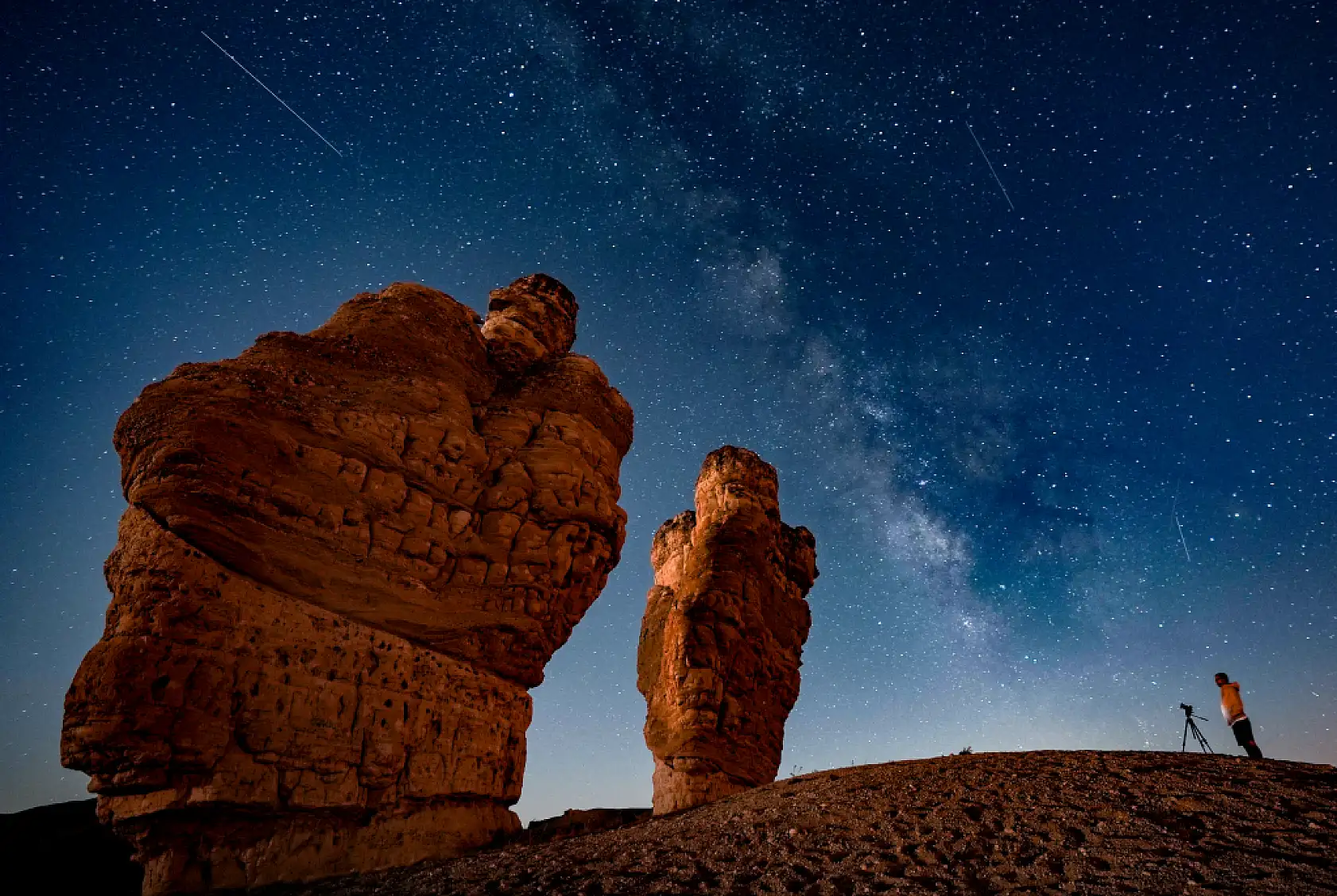 Meteor yağmuru Konya'da görenleri kendine hayran bıraktı