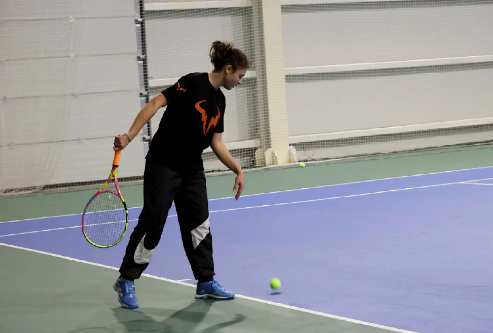 Konya'da 23 Nisan coşkusu tenis kortlarına taşınıyor