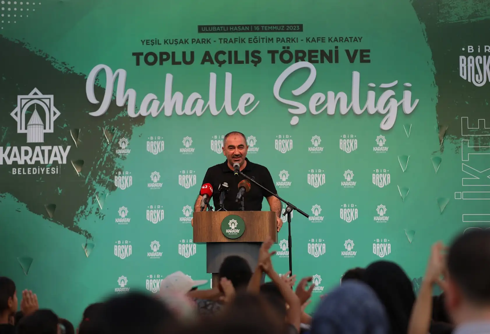 Karatay güzelliğine güzellik katıyor