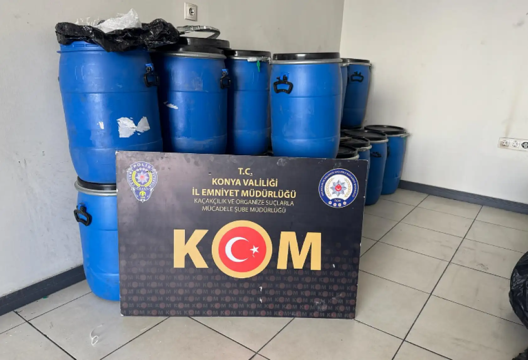 Konya'da merdiven altı üretime darbe: İş yeri mühürlendi
