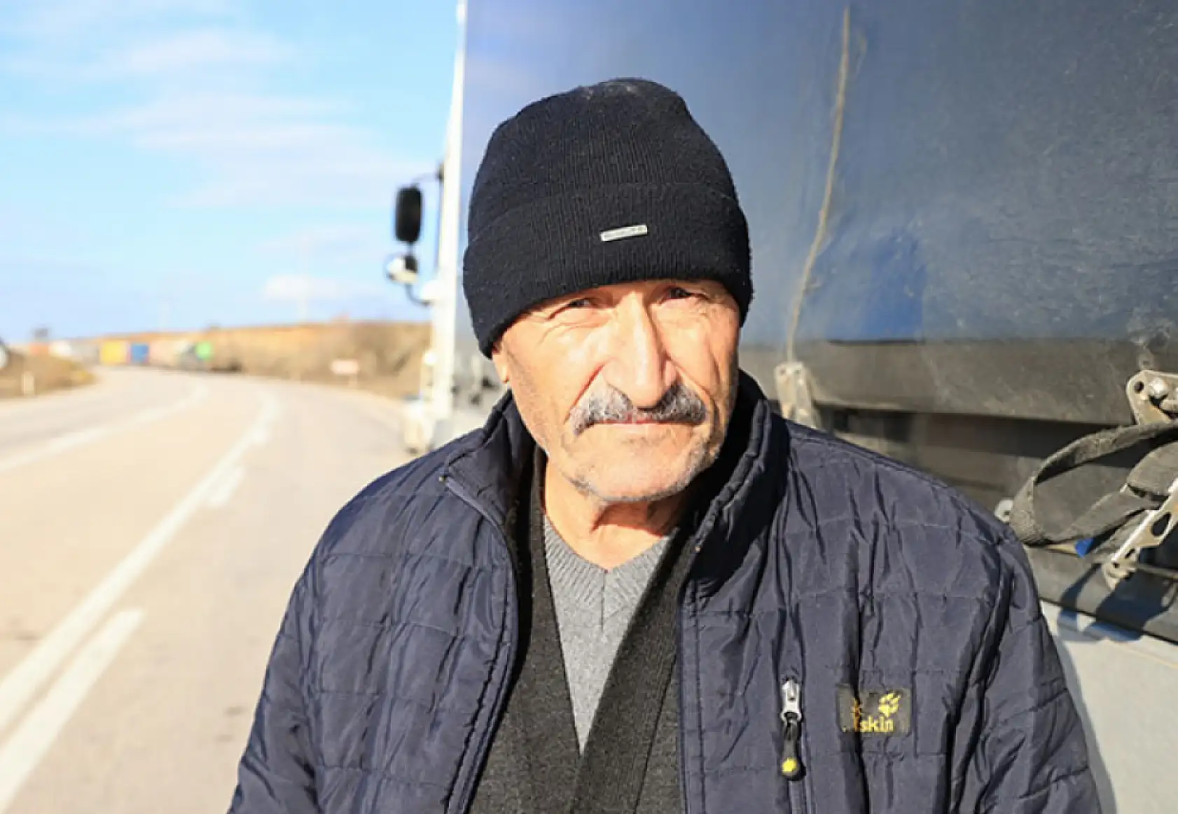 Sınır kapısında 31 kilometrelik tır kuyruğu  oluştu!