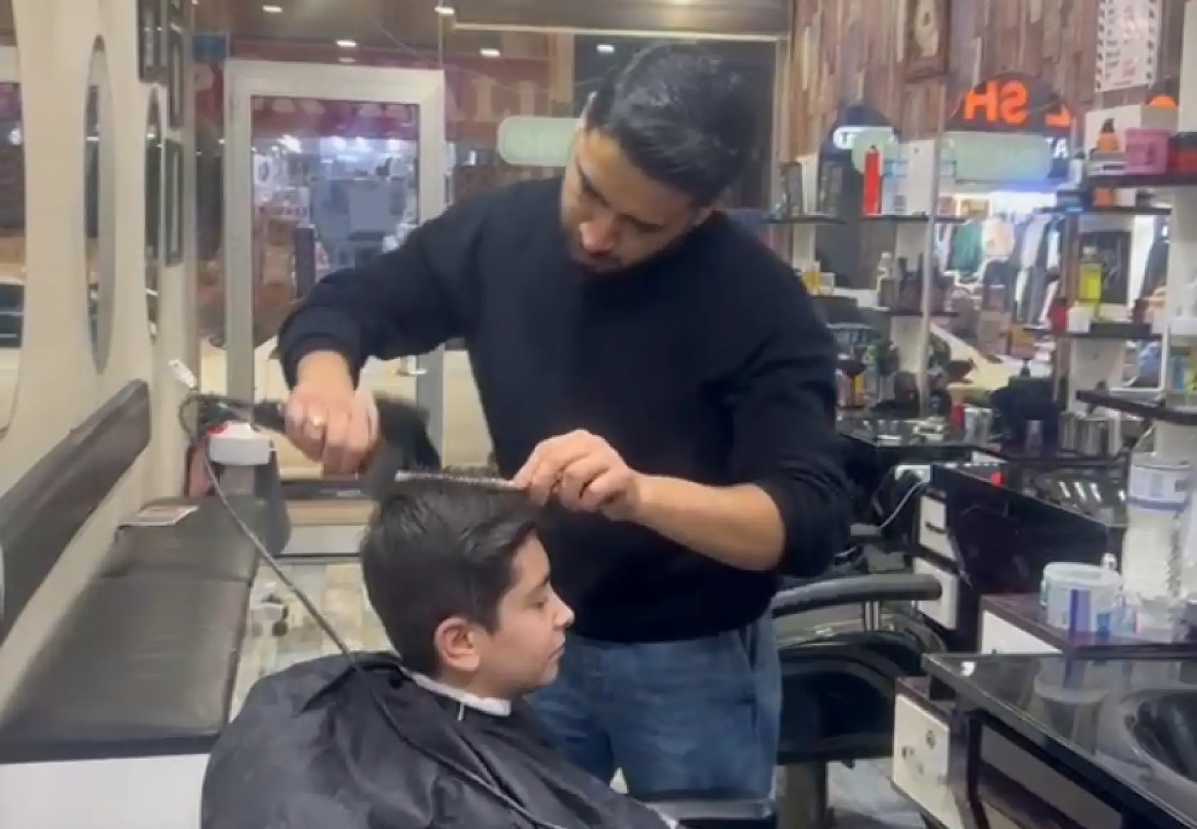 Konya'da berber esnafı: Piyasada durgunluk var