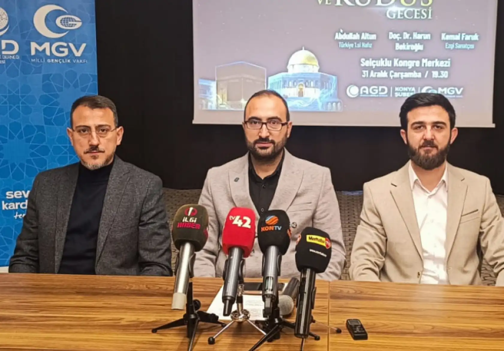 Konya'da Mekke'nin Fethi ve Kudüs Gecesi programı düzenleniyor