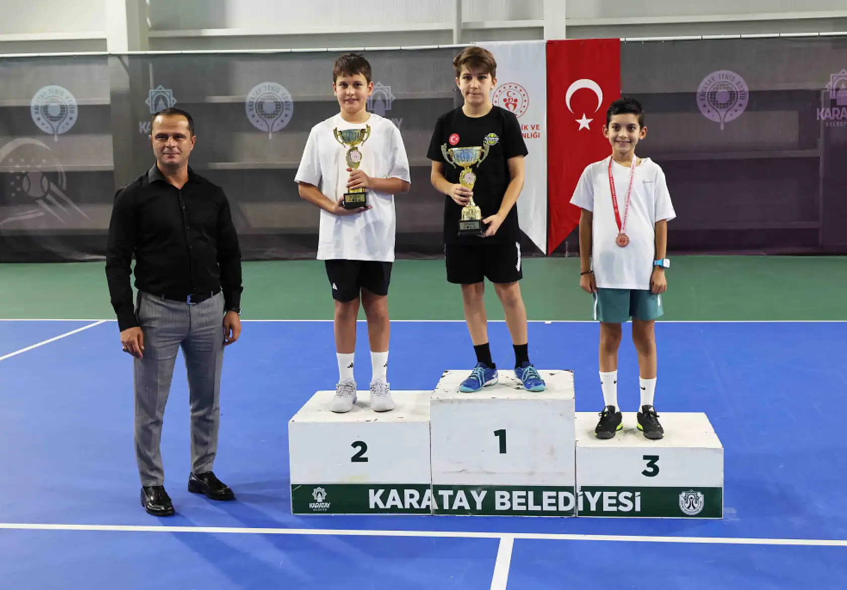 Konya'da genç raketlerin zaferi! Şampiyonlar belli oldu