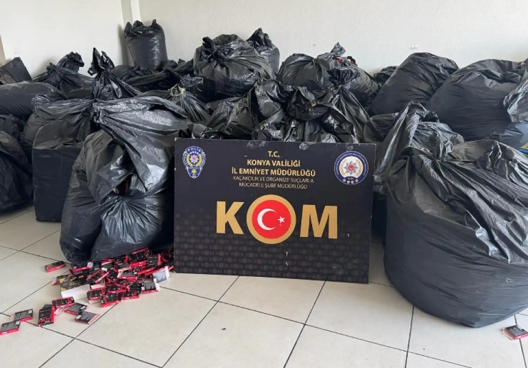 Konya'da merdiven altı üretime darbe: İş yeri mühürlendi