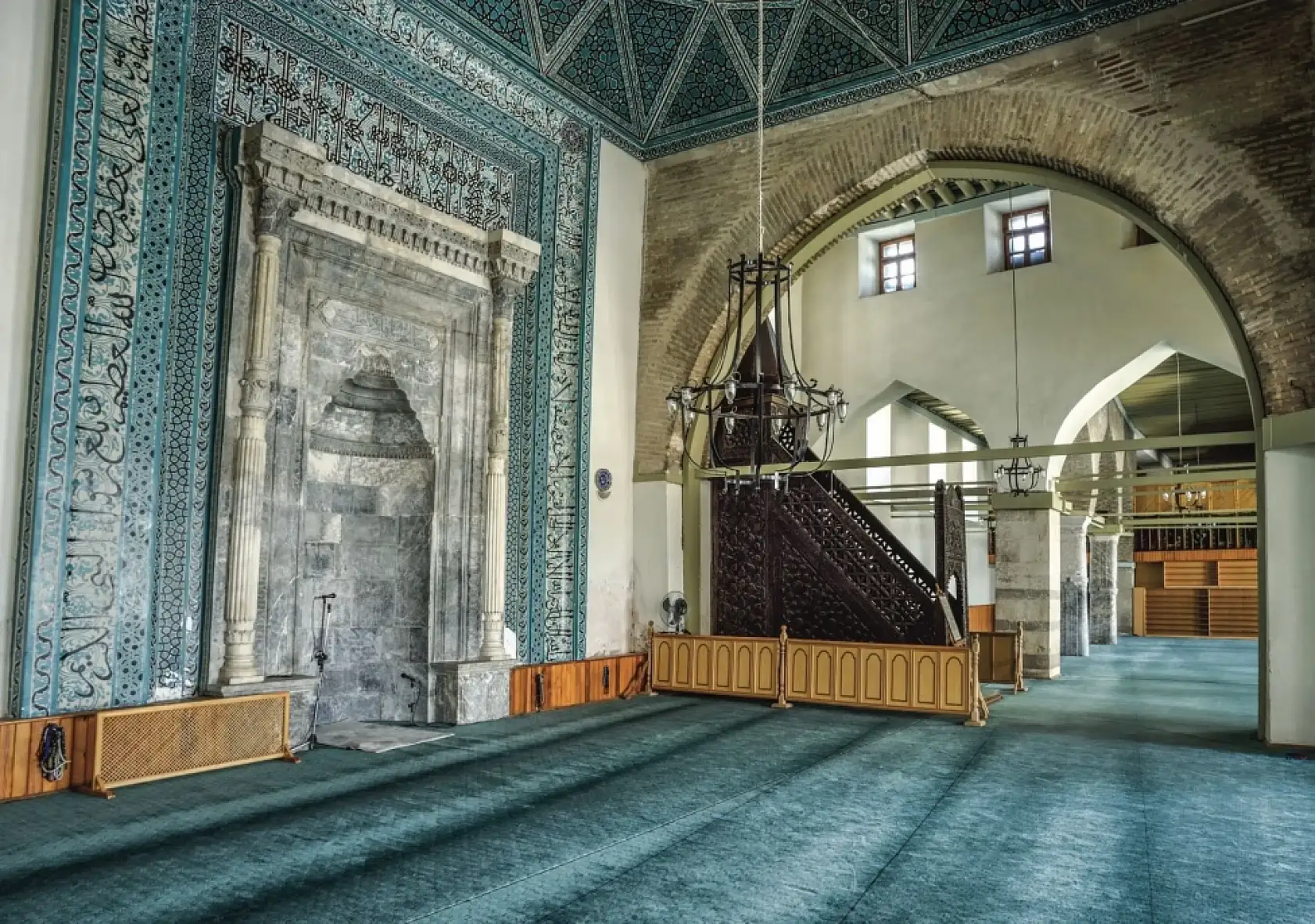 Konya'nın göğsündeki mücevher: Alaeddin Camii