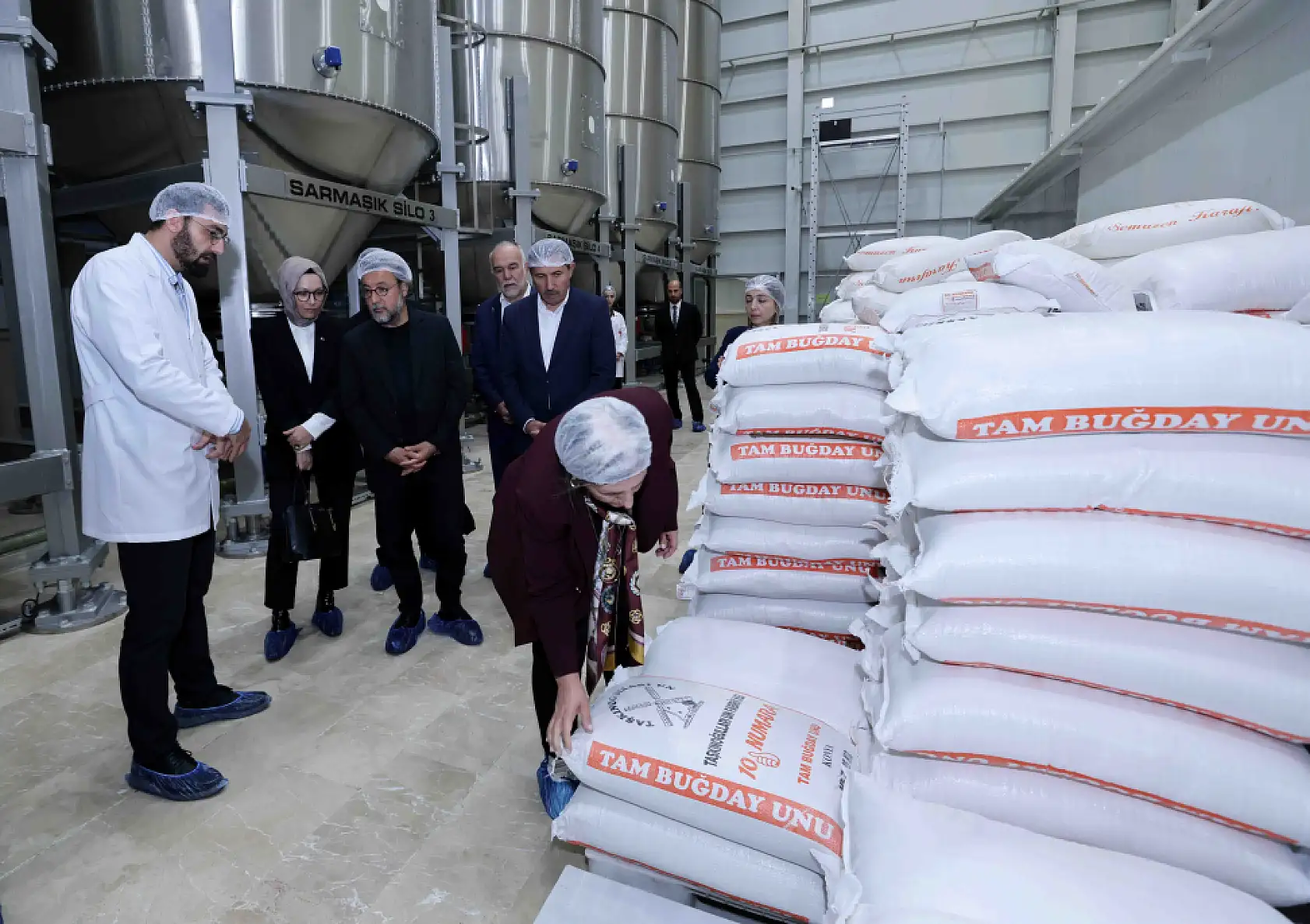 Konya'da saatte 10 bin ekmek üreten tesise önemli ziyaret