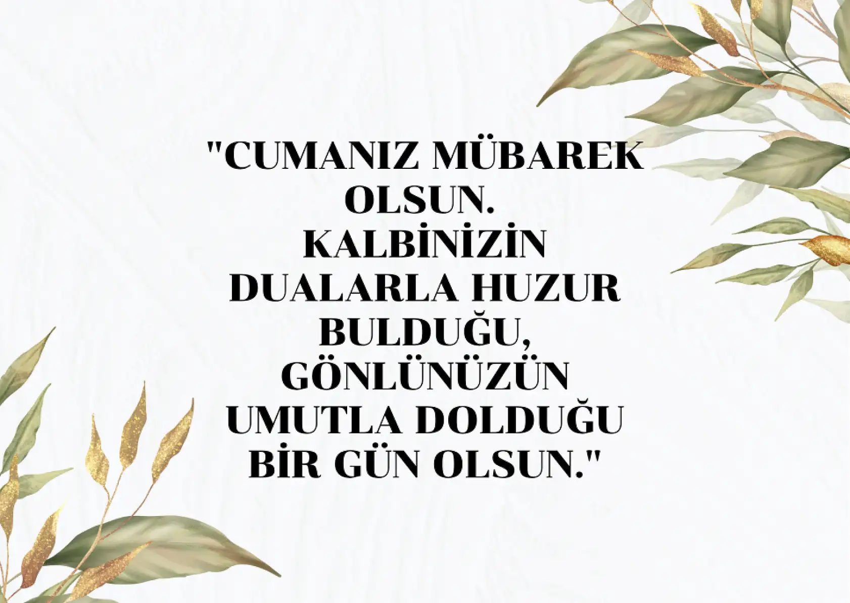 Resimli Cuma mesajları 2025: En güzel, farklı Cuma mesajları