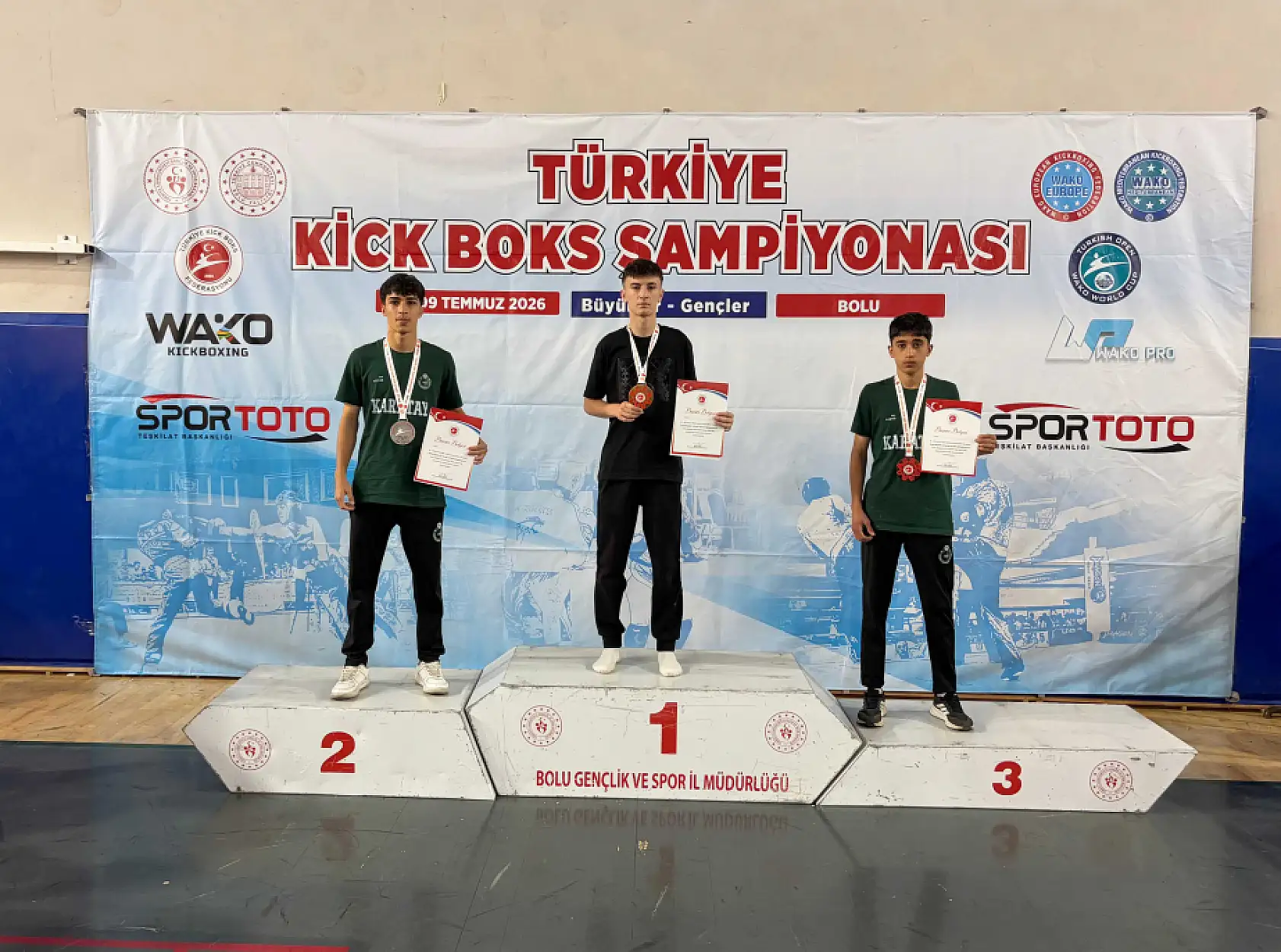Karatay Belediyespor'dan Türkiye Şampiyonası'nda çifte madalya!