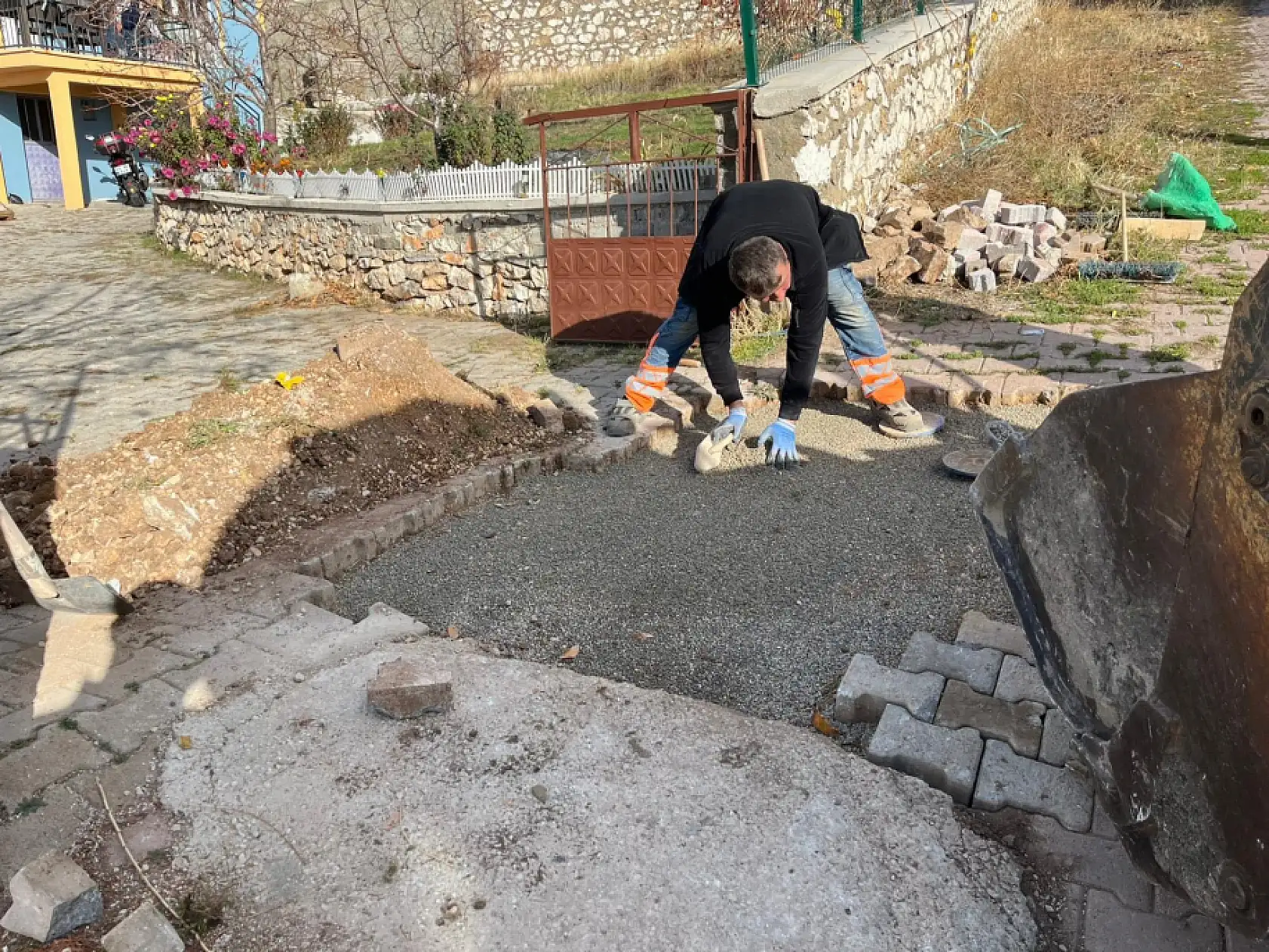 Konya'da ulaşım konforunu artıracak yol çalışmaları sürüyor
