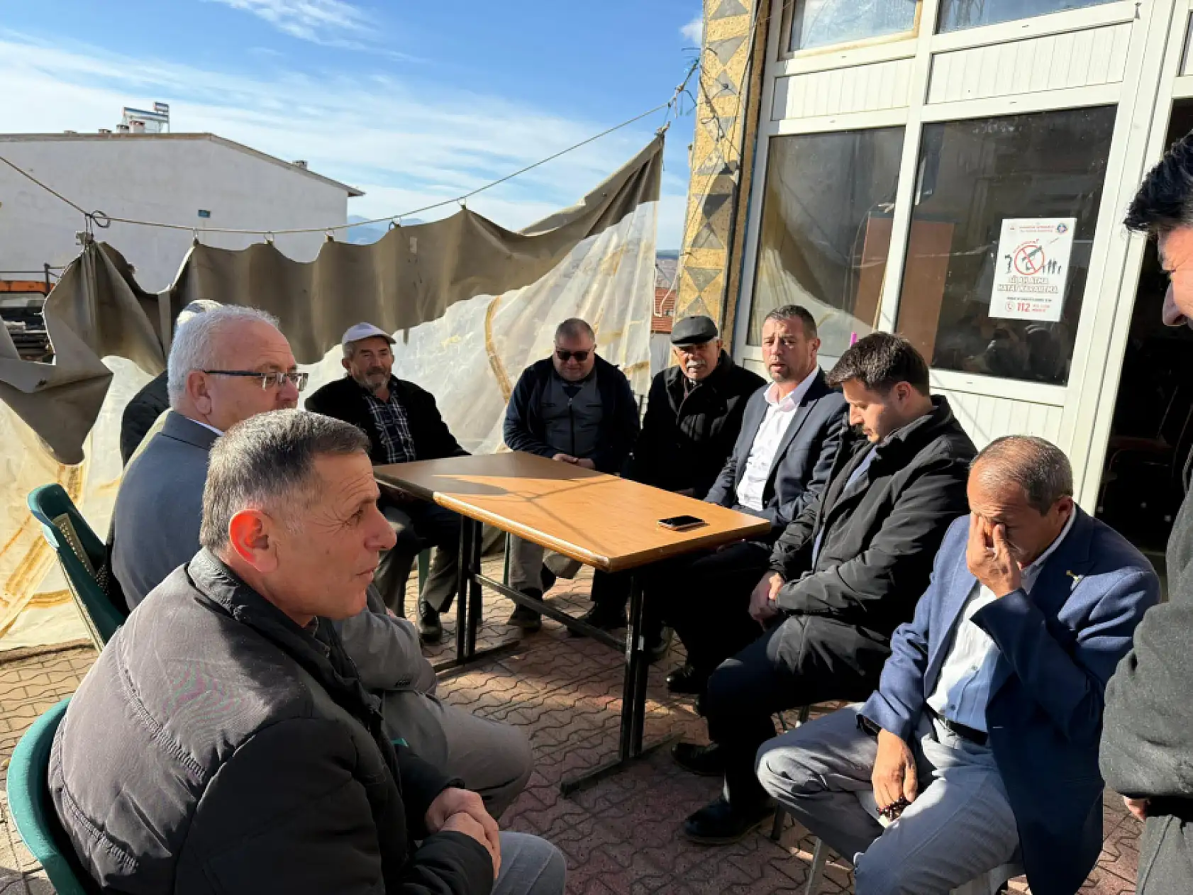 Doğanhisar'da mahalle ziyaretleri devam ediyor