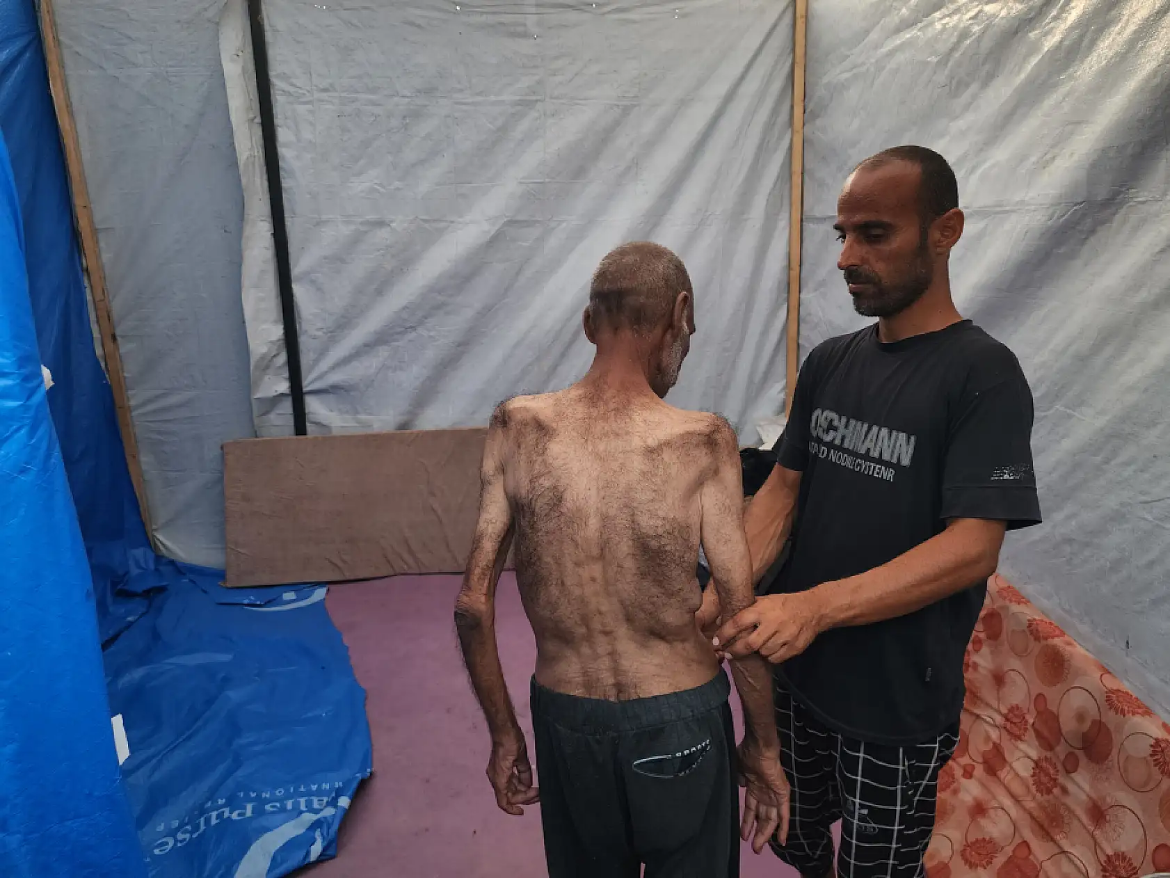 Gazze'de açlıkla mücadele: 75 yaşındaki Hasan Ebu Seble hayatta kalma savaşı veriyor