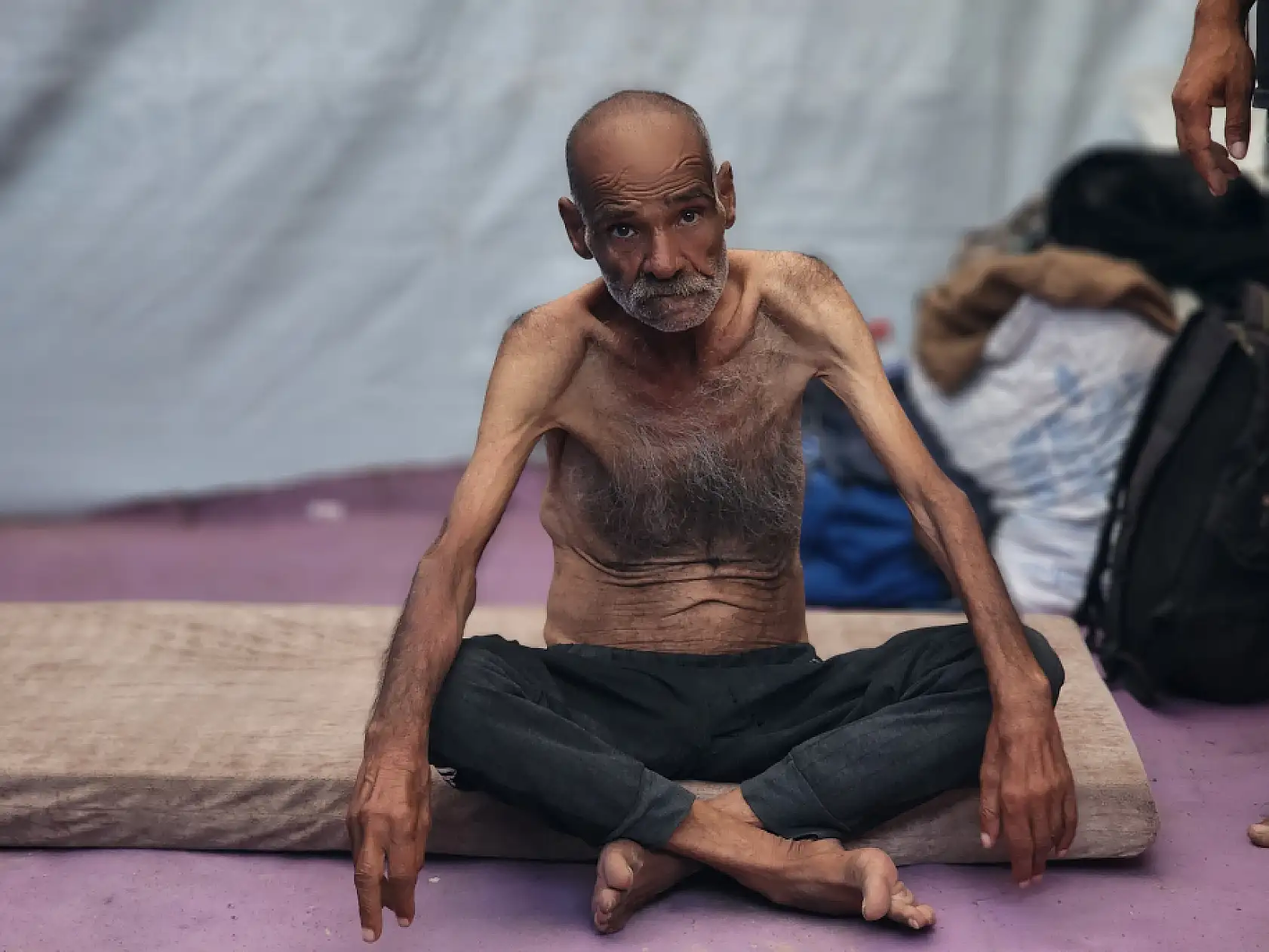 Gazze'de açlıkla mücadele: 75 yaşındaki Hasan Ebu Seble hayatta kalma savaşı veriyor