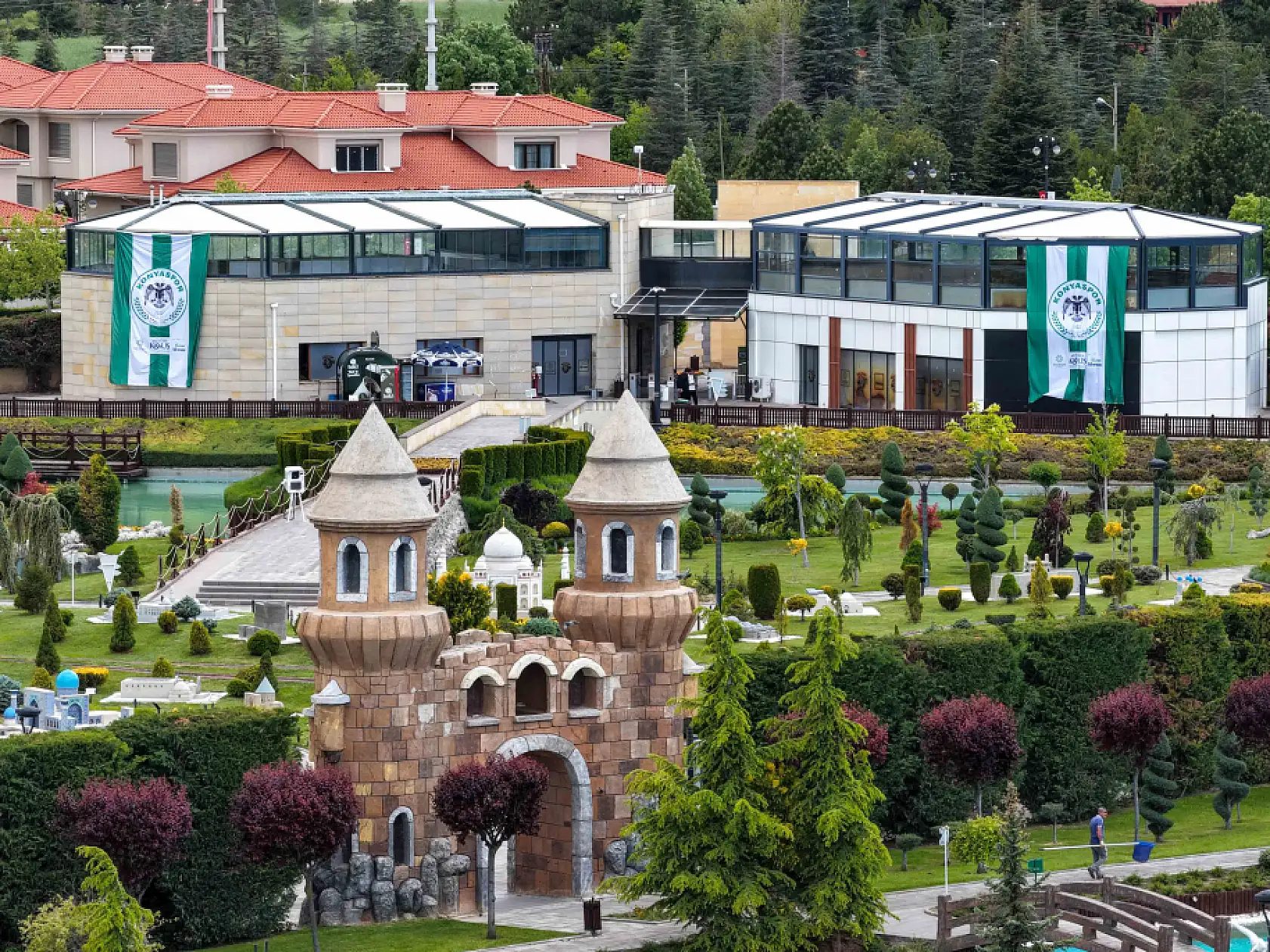Konya inandı, kupaya kilitlendi! Meram'da yer gök yeşil-beyaz