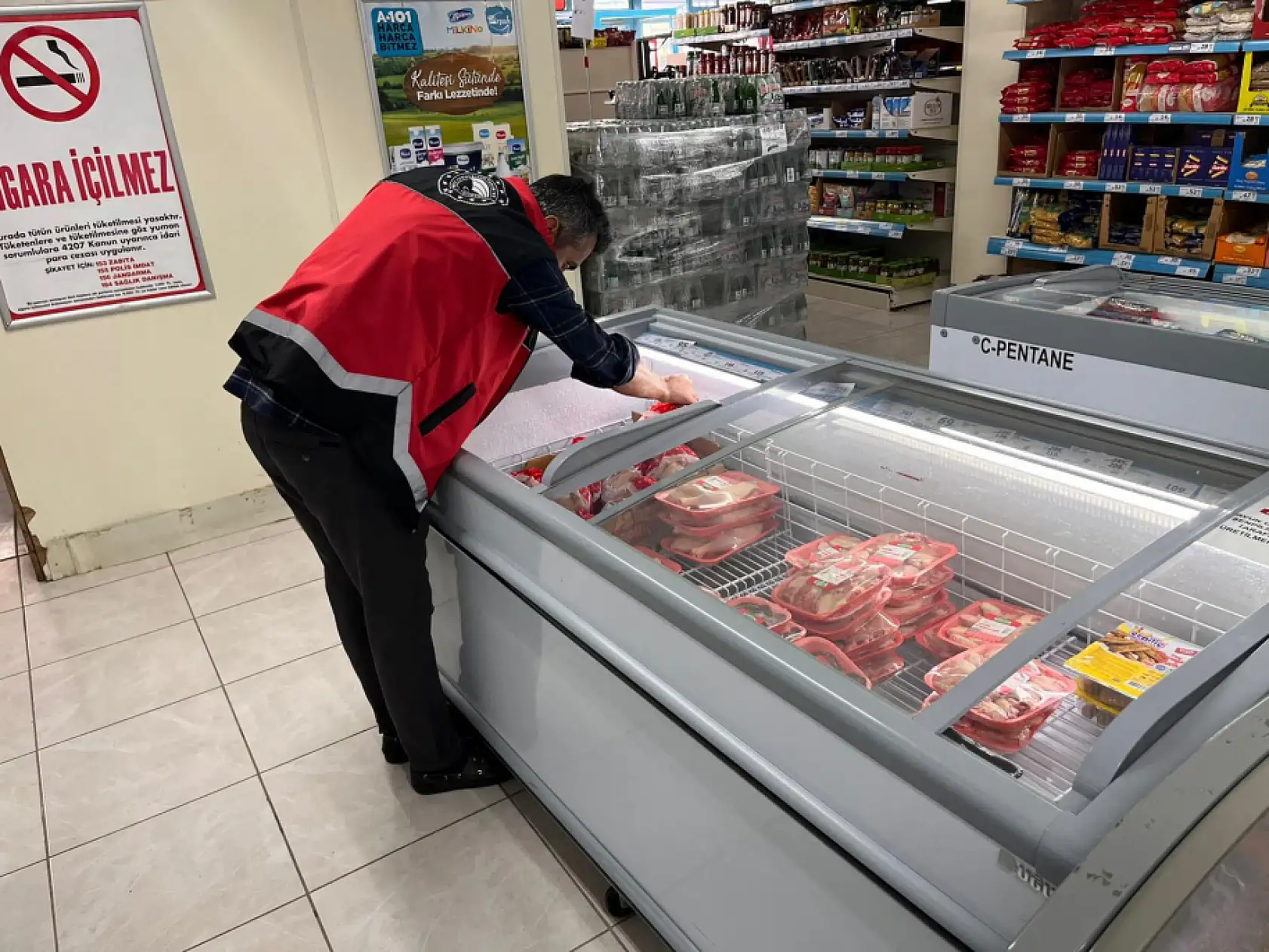 Konya'da market ve toptan tüketim alanlarında sıkı denetim