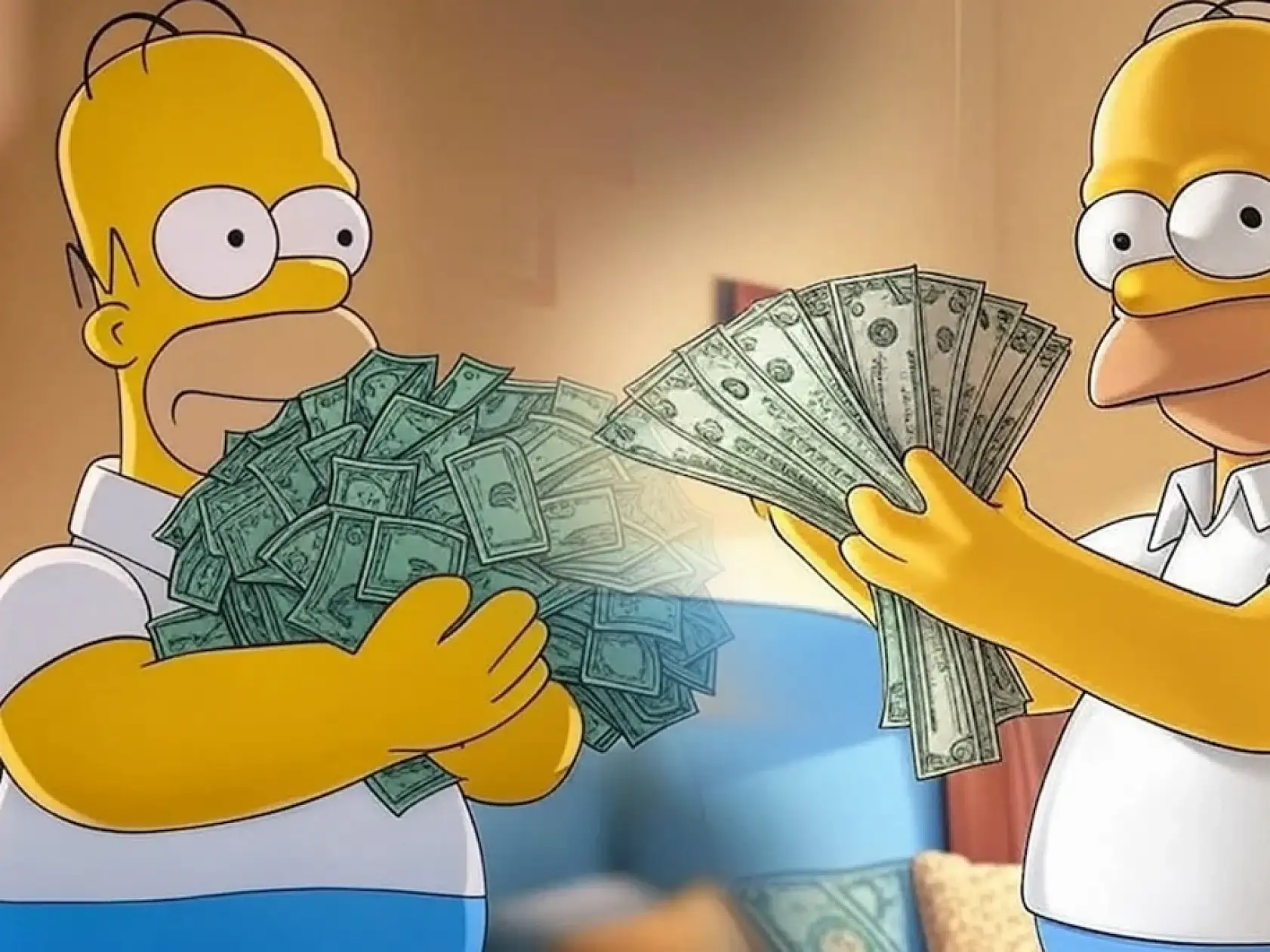 Simpsonlar yine bildi!.. Ekonomi...