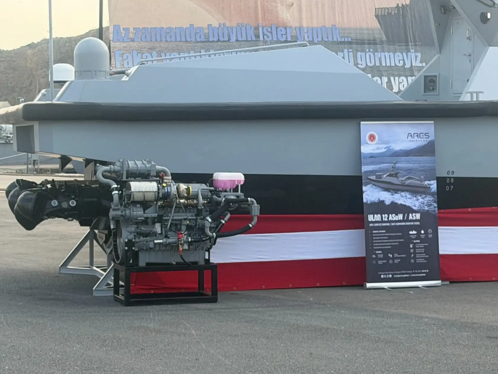 Konya'da geliştirildi, Mavi Vatan'a güç verdi: TÜMOSAN'ın yerli marin motoru ULAQ'ta göreve başladı