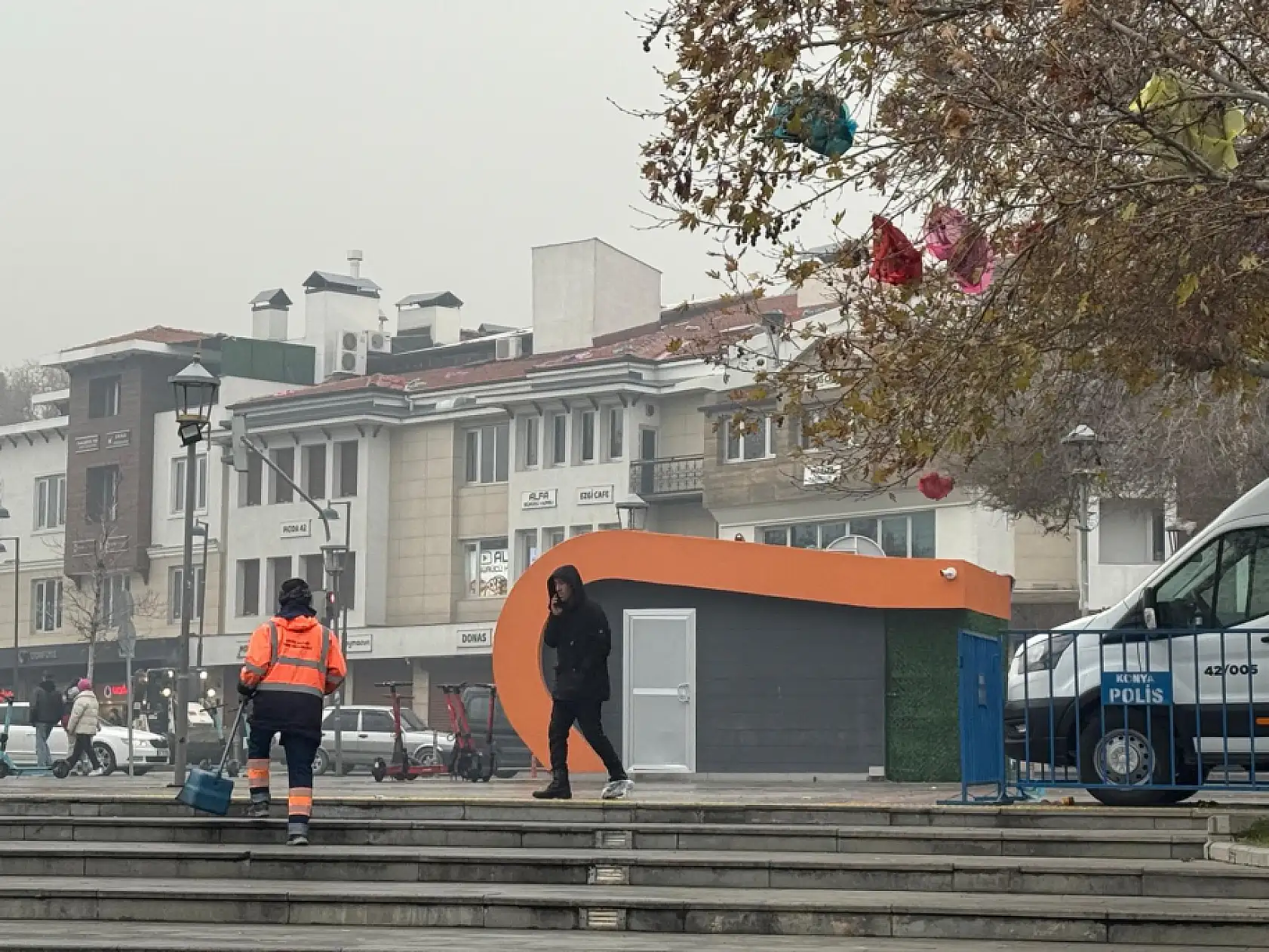 Fenerler söndü Konya'nın gizli kahramanları sahaya indi