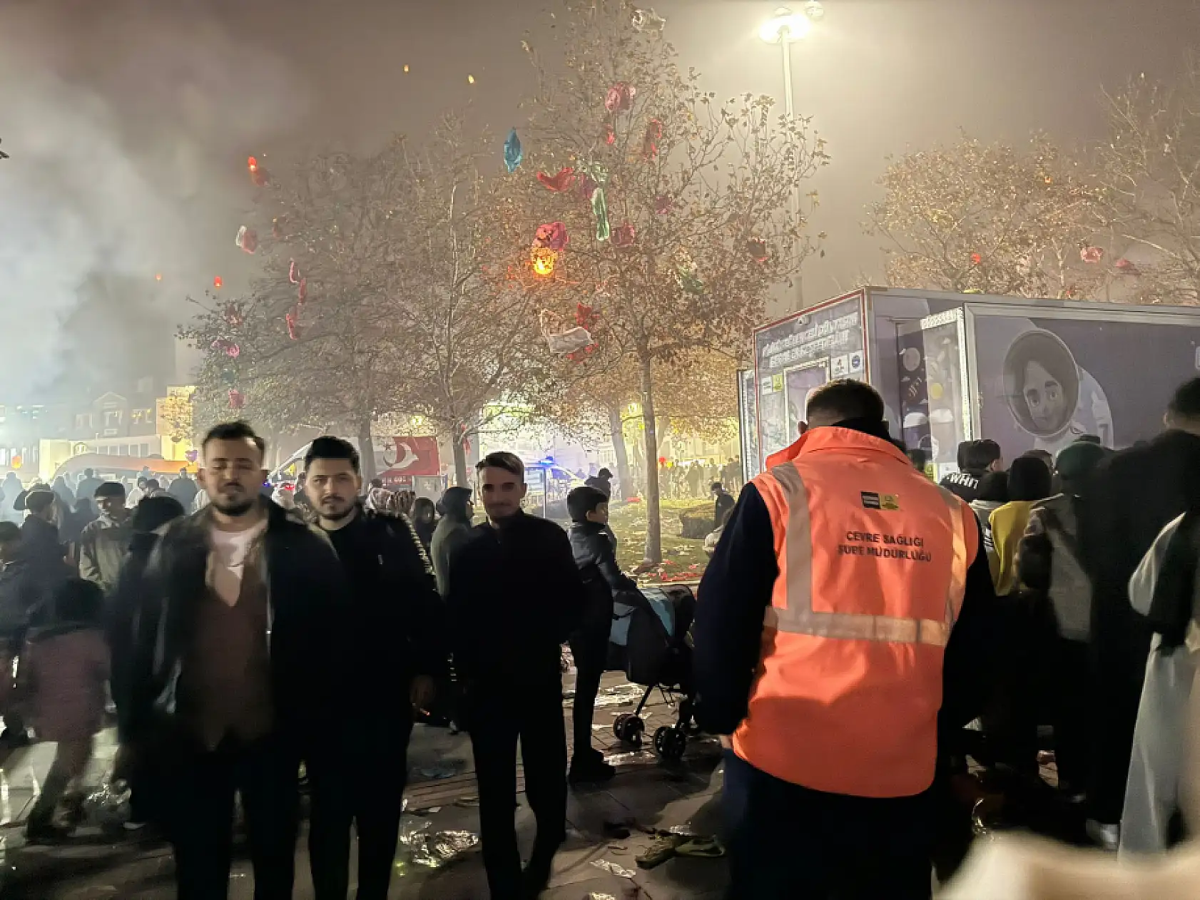 Fenerler söndü Konya'nın gizli kahramanları sahaya indi