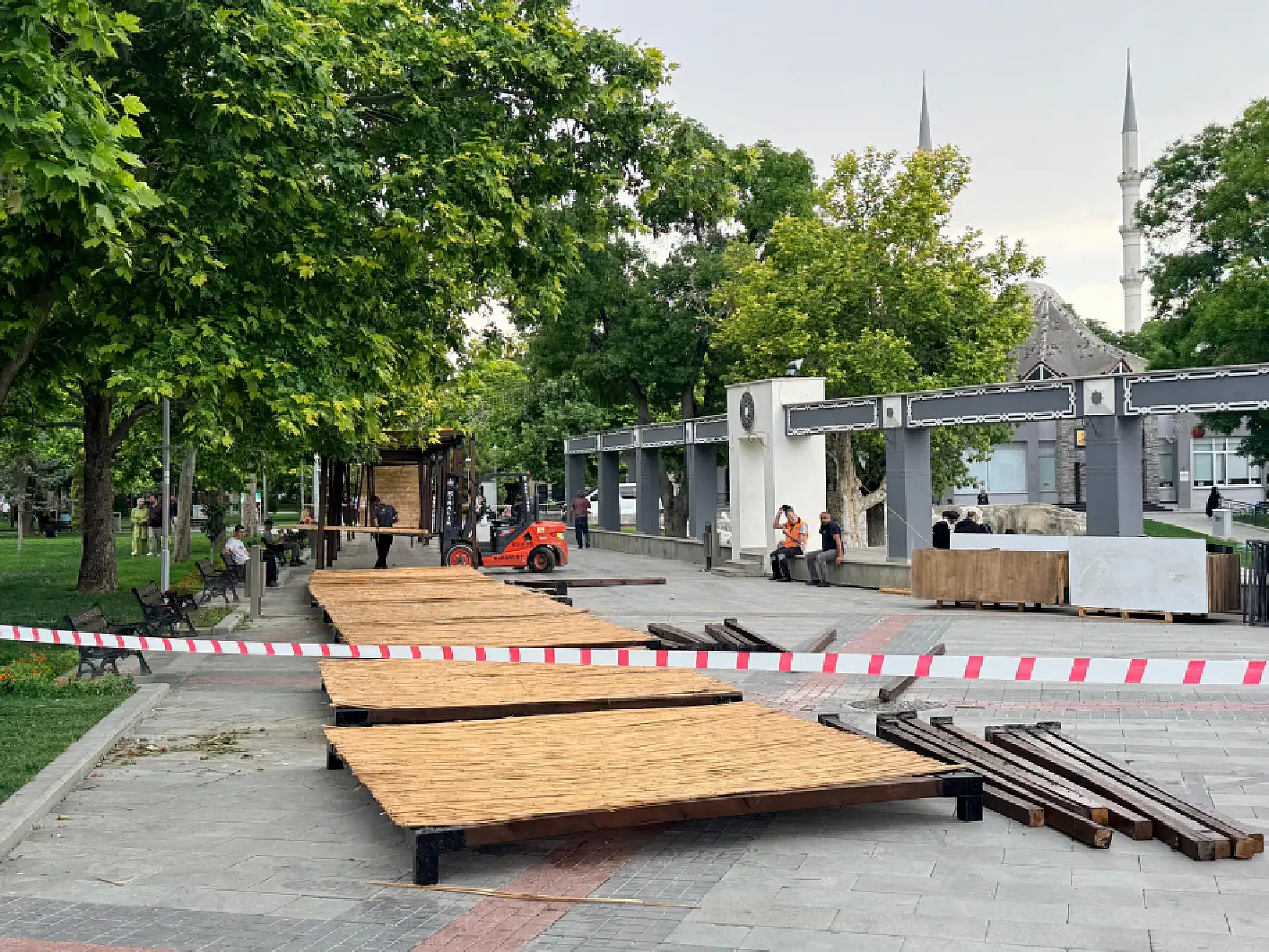 Konyalılar rahat bir nefes alacak! Kültürpark'ta sıcağa karşı yeni sığınak