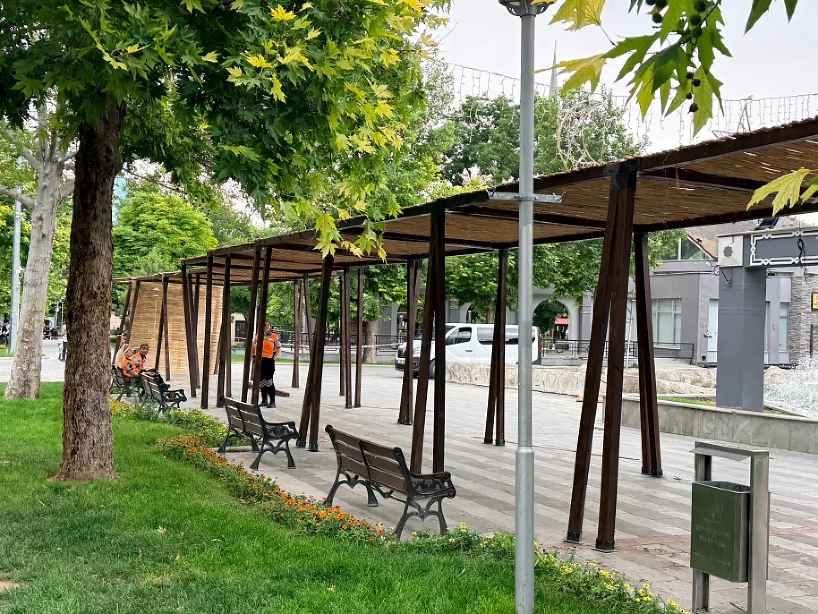 Konyalılar rahat bir nefes alacak! Kültürpark'ta sıcağa karşı yeni sığınak