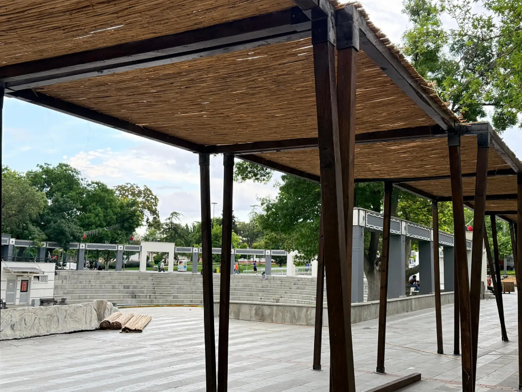 Konyalılar rahat bir nefes alacak! Kültürpark'ta sıcağa karşı yeni sığınak