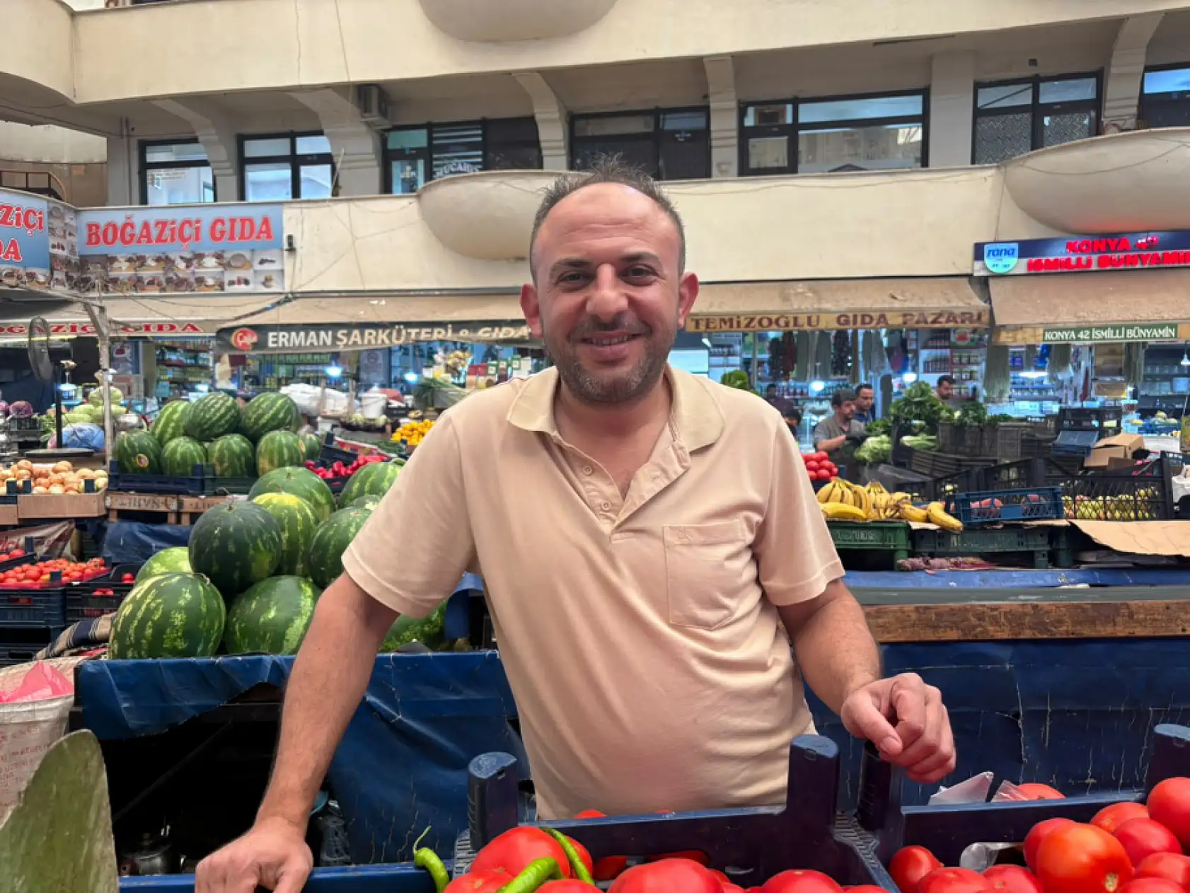 Konya'da kalitenin adresi tarihi pazarda esnaf eski günleri özlüyor