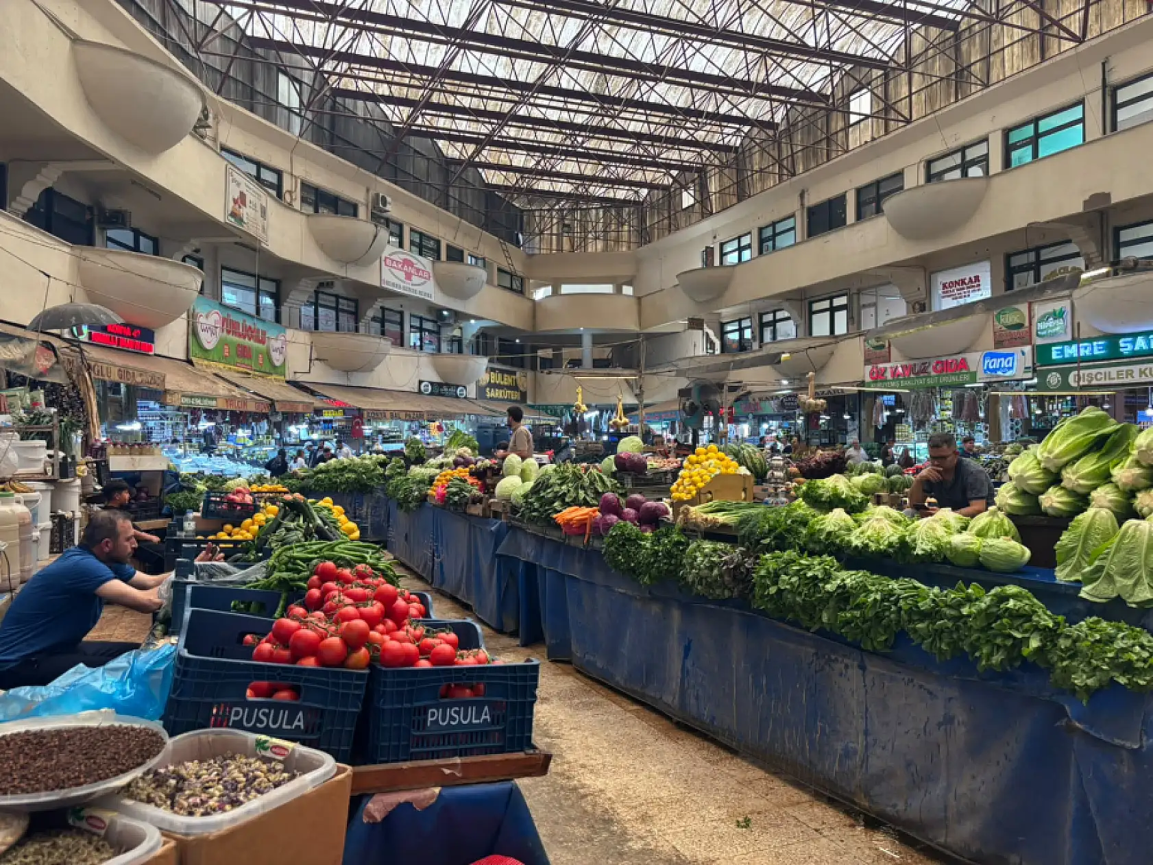 Konya'da kalitenin adresi tarihi pazarda esnaf eski günleri özlüyor