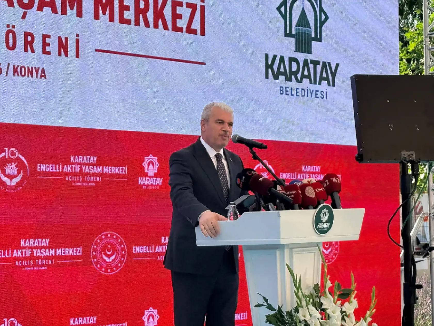 Türkiye'nin en büyüğü, Konya'nın ilki! Dev projeyi Bakan Göktaş açtı